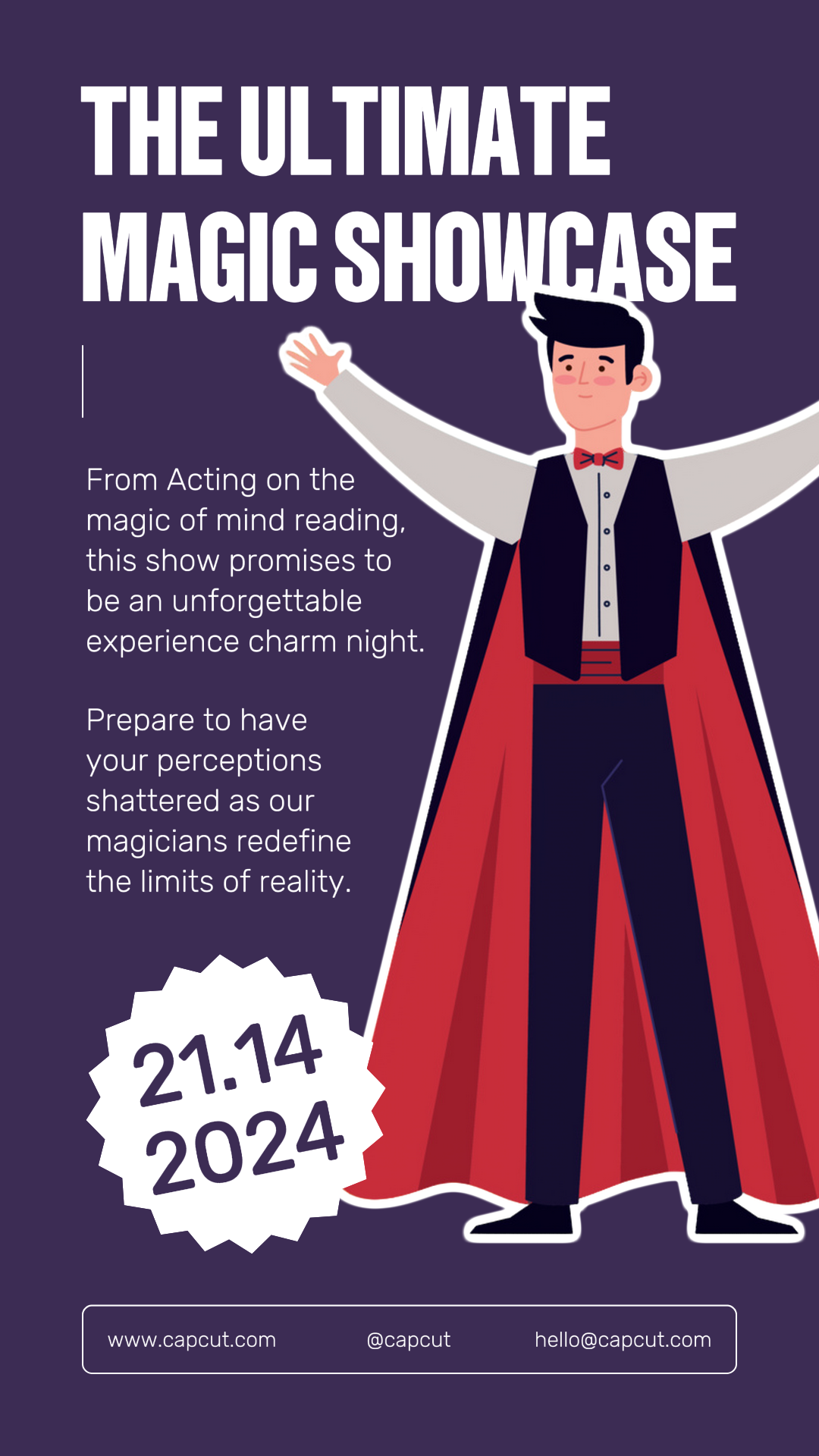 Entertainment Magic Show Tiktok Post