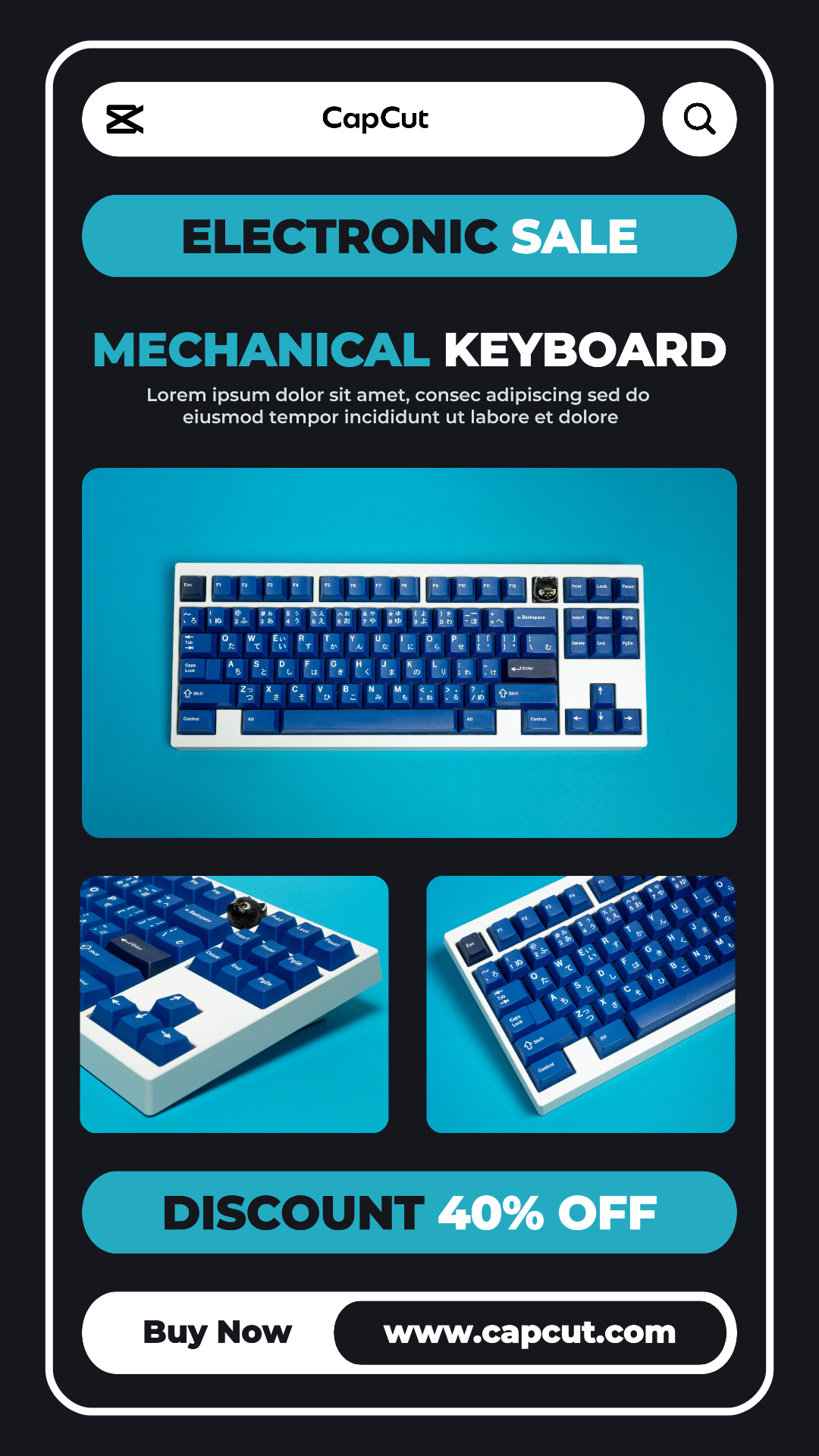 capcut template cover