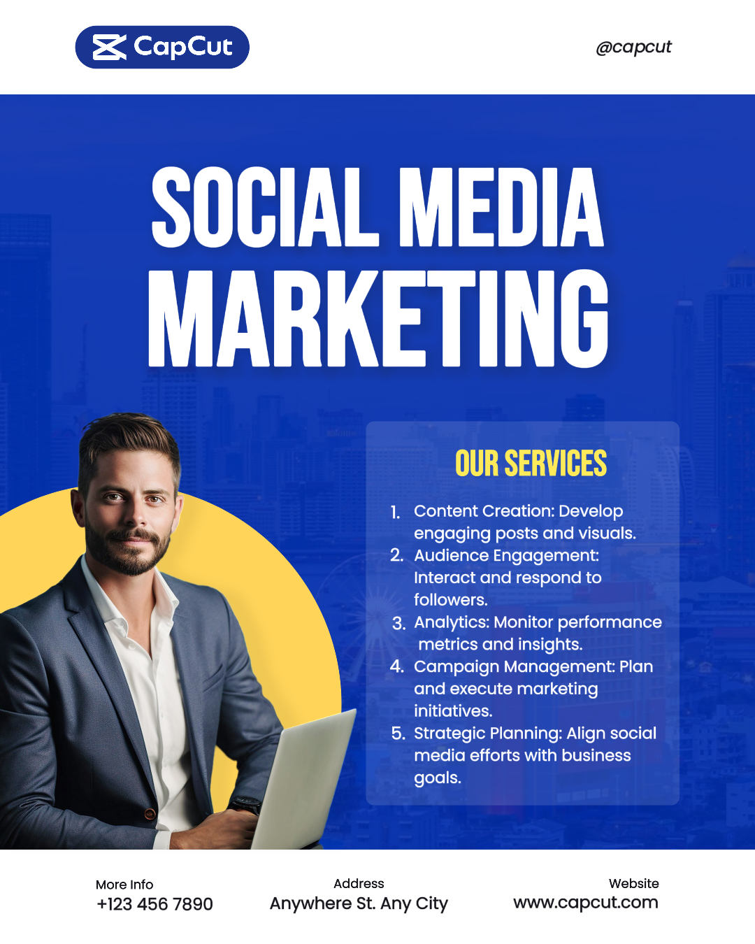 Social Media Marketer Poster