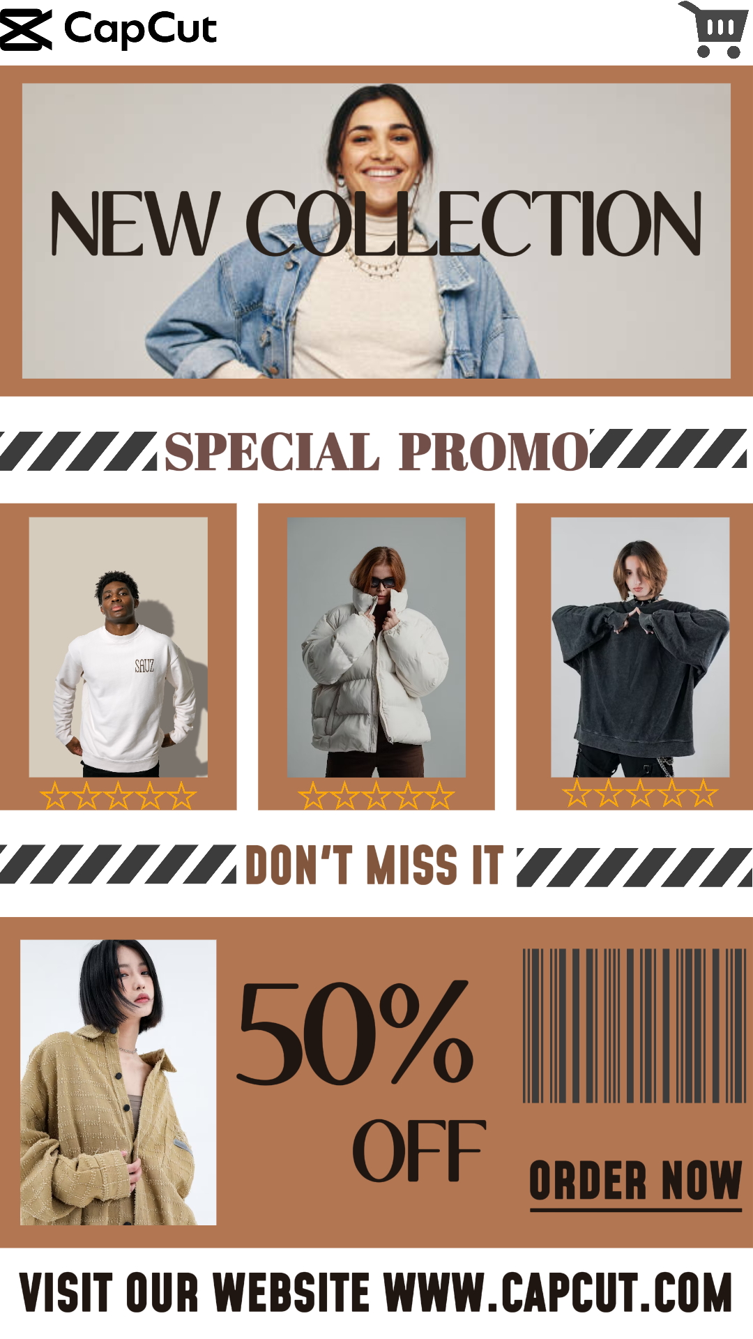 capcut template cover