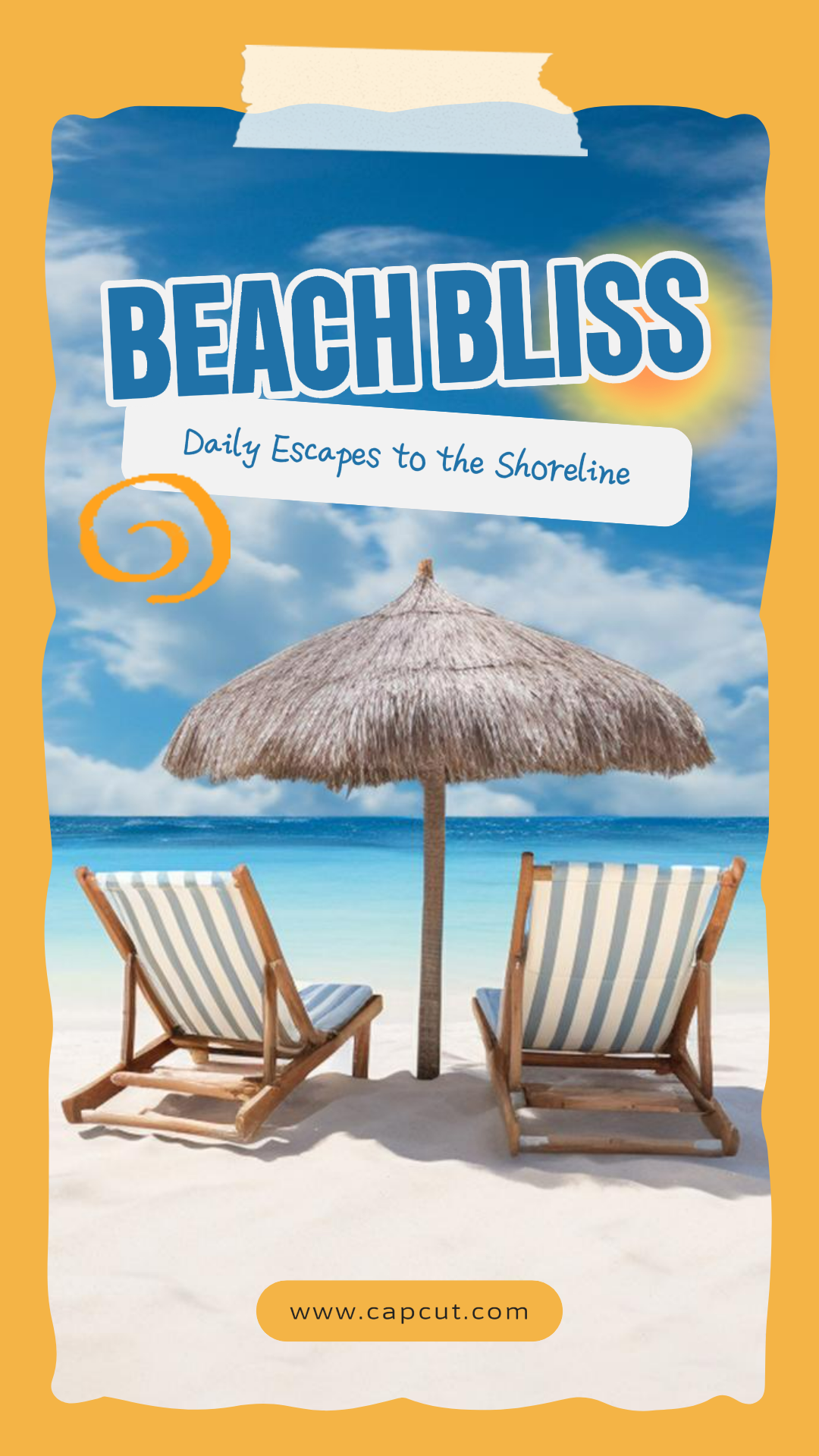 Tiktok 썸네일 - 마케팅 포스터 어드벤처 데일리 브이로그 Tiktok 비디오 커버