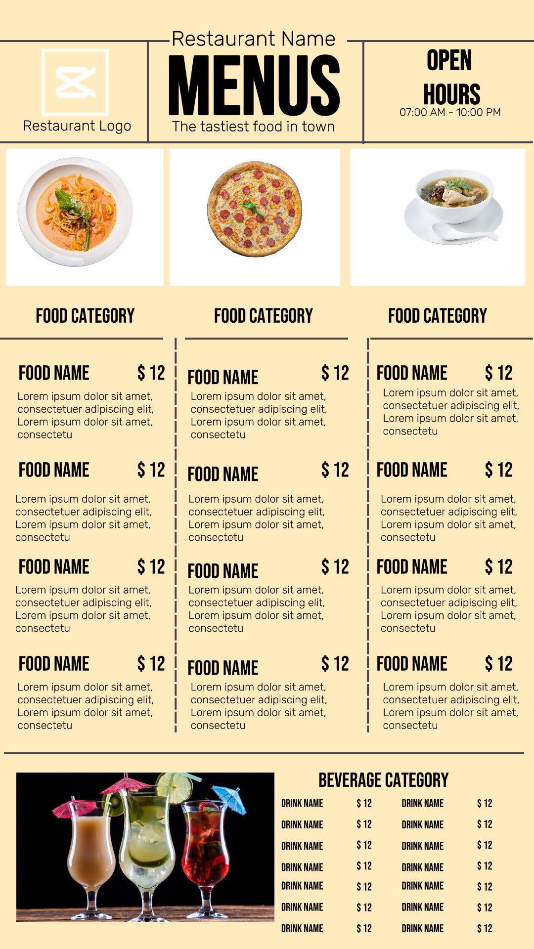 capcut template cover