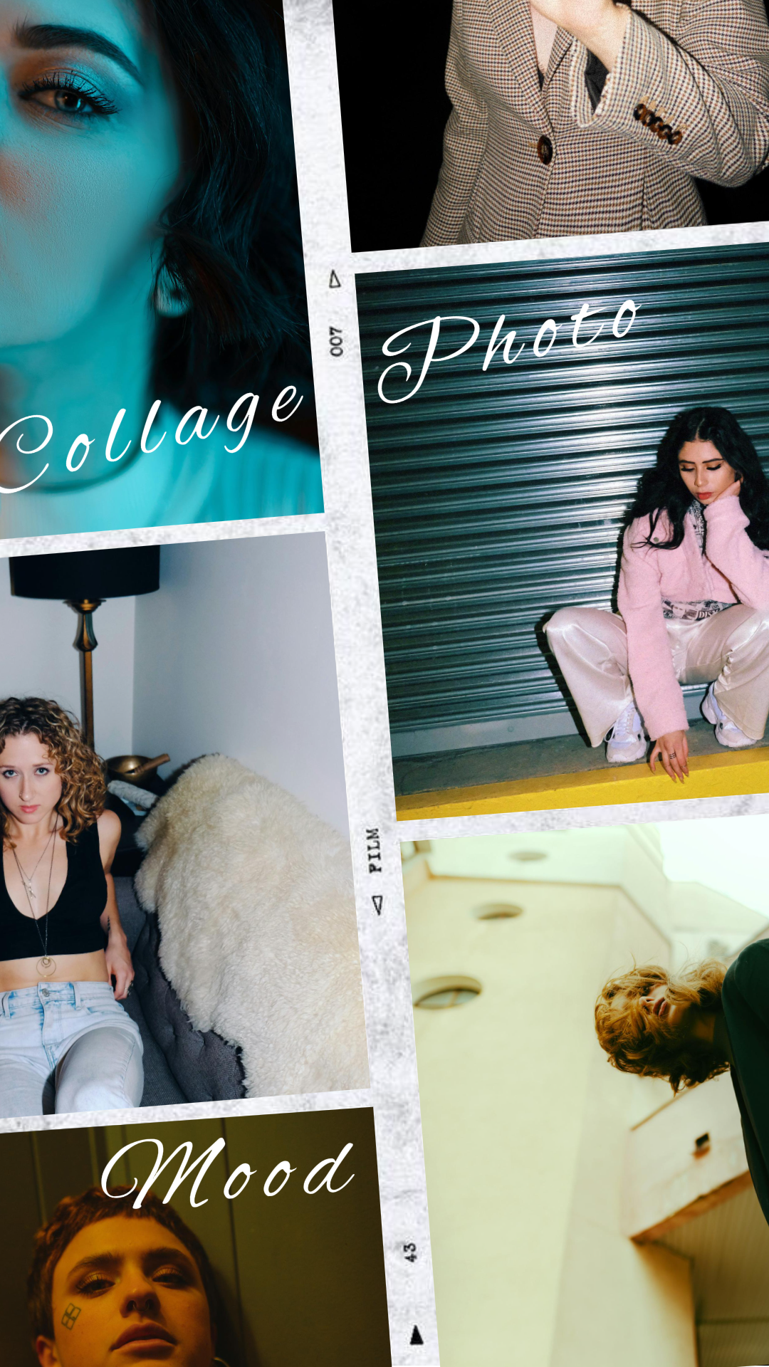 Histoire Instagram de photos de collage minimaliste