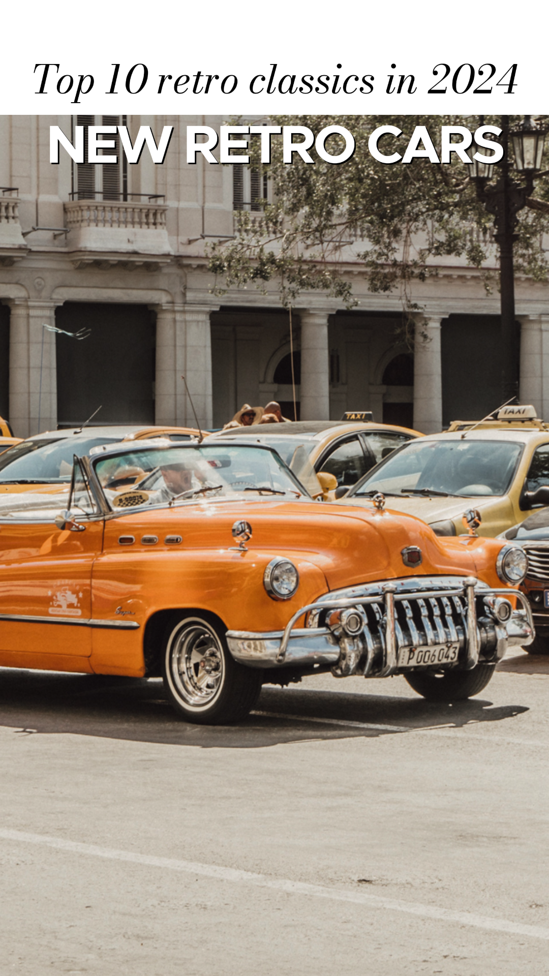 Retro Cars Review Youtube Thumbnail 9: 16