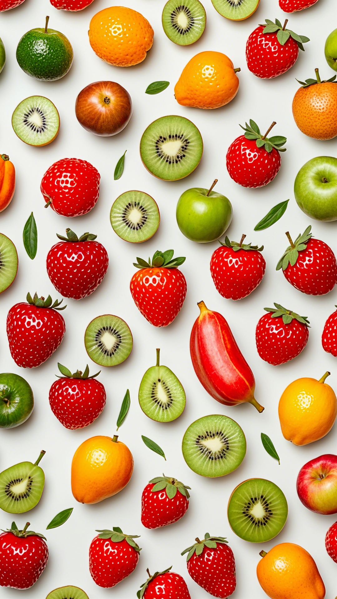 Fondo de pantalla cartel creativo fruta