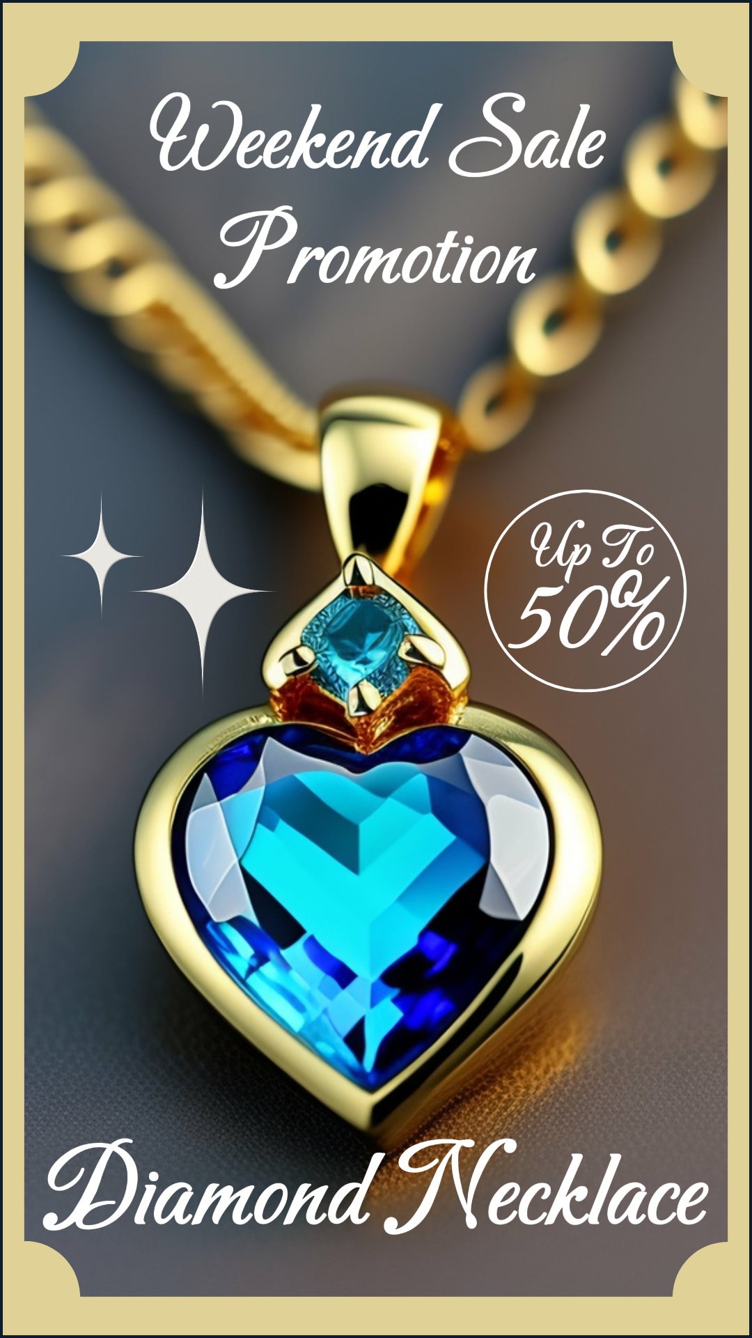 Fashion Weekend Promotion Necklace Instagram Story