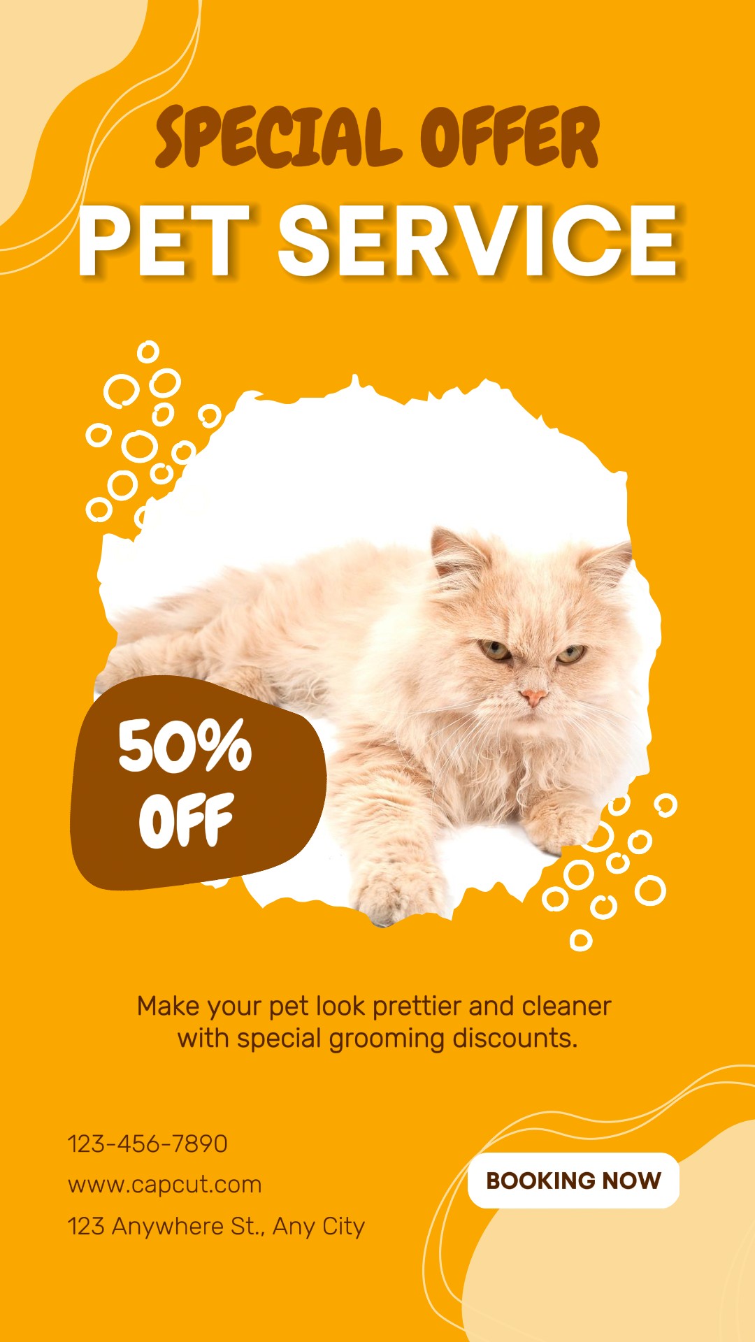 Pet Clinic Service Special Offer Instagram Post