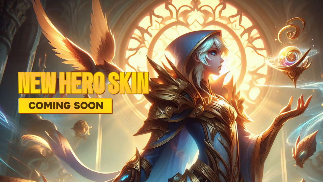 YouTube Thumbnail - Game - New Hero Skin Upcoming