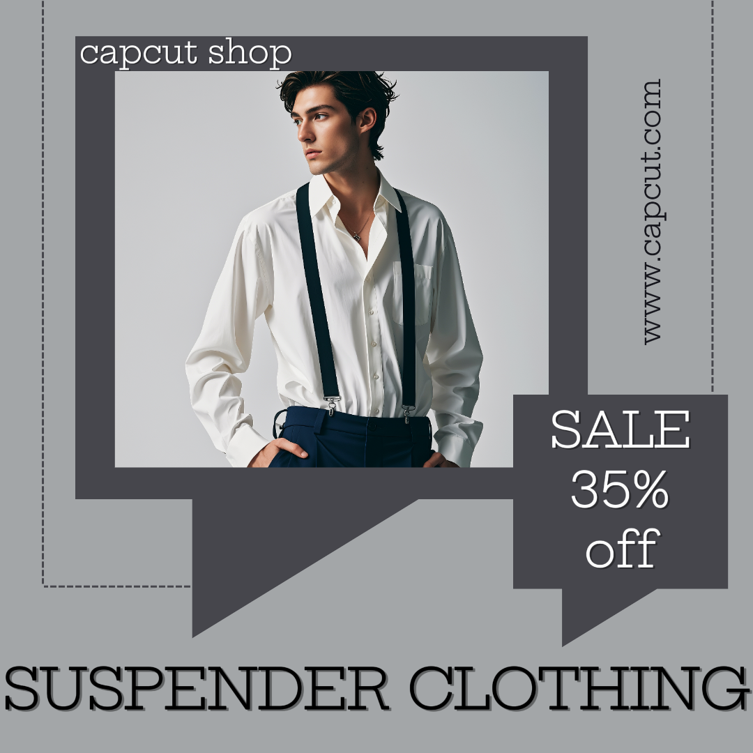 Marketing Clothing New Arrival Instagram Post Suspender Clothing