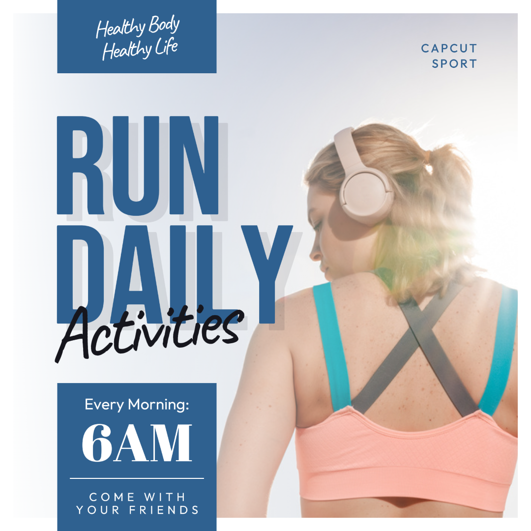 Workout and Fitness Marketing Poster Instagram Post