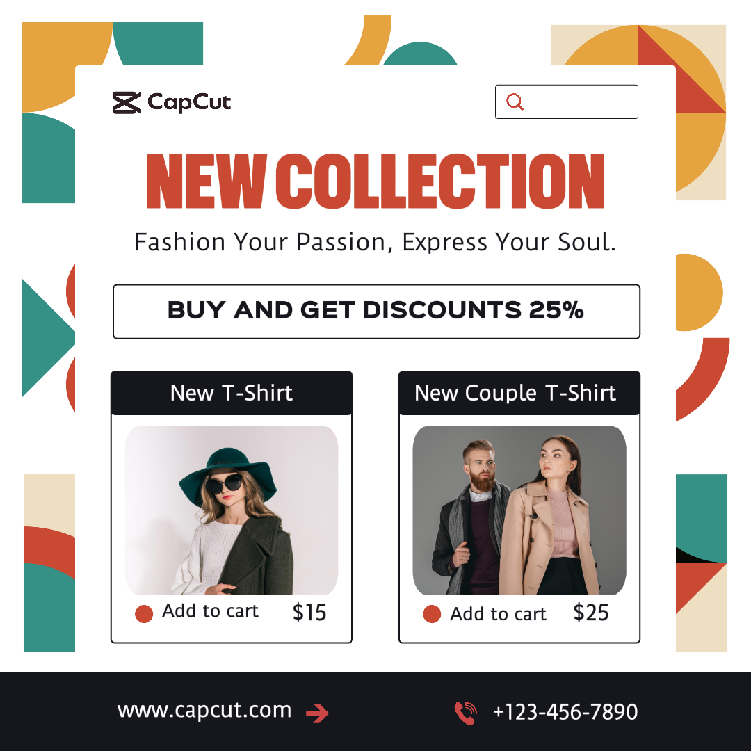 Fashion New Collection Promotion Instagram Post