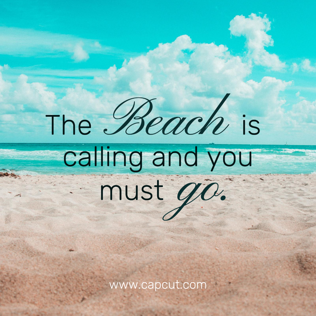 Póster creativo de viaje de montaña a playas