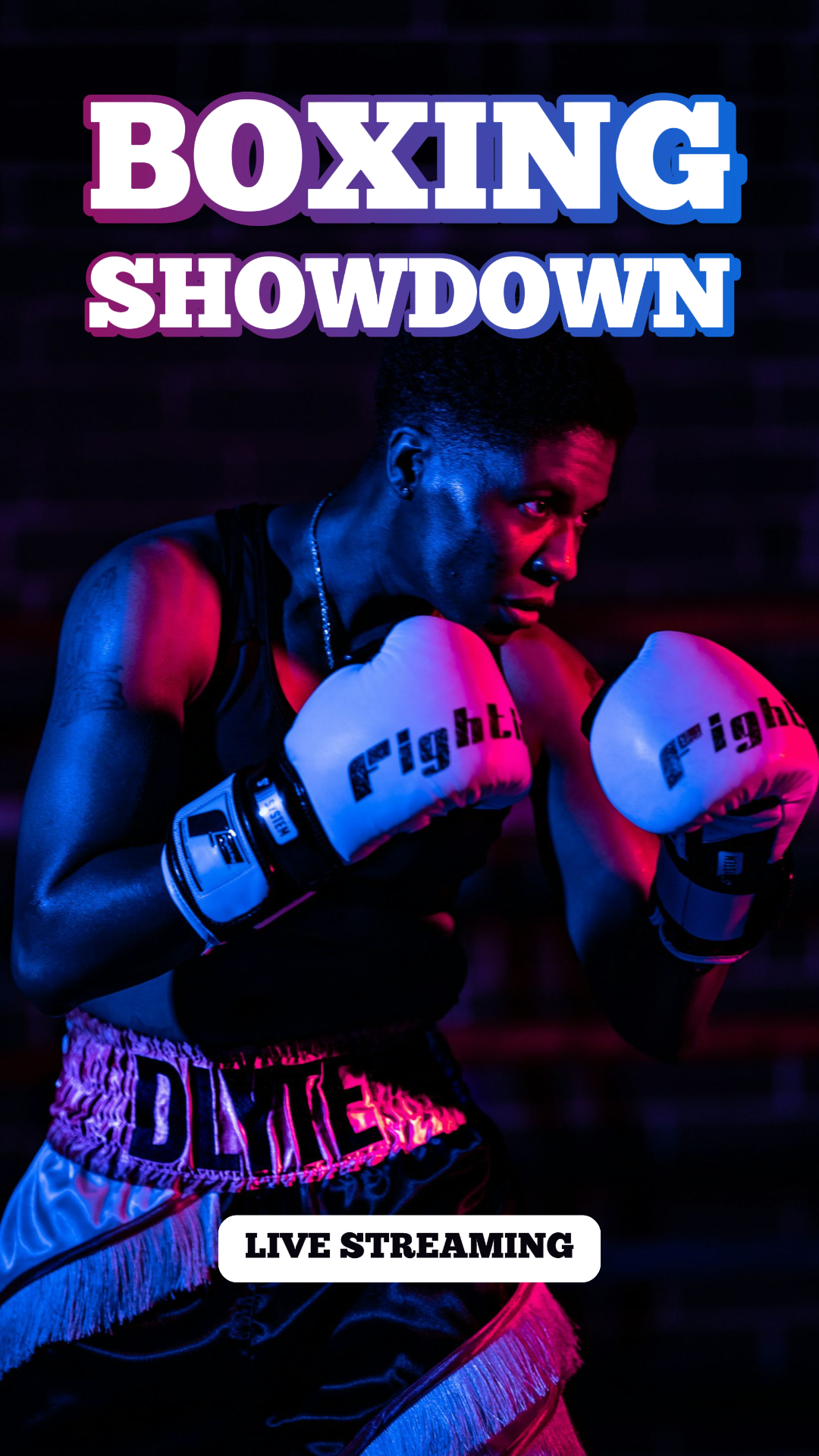 9:16 Thumbnail Sport Boxing Showdown