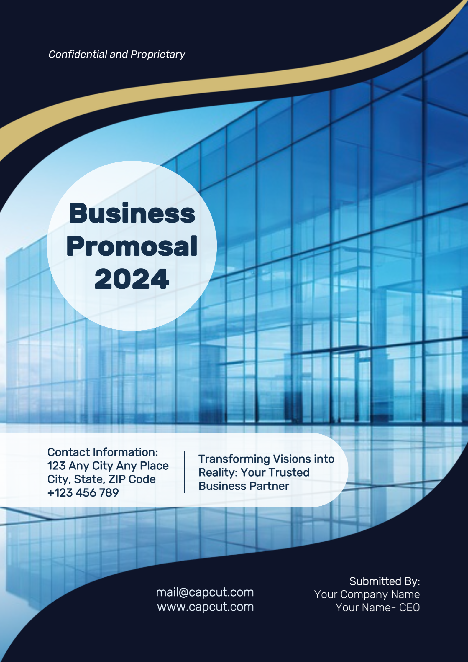 Business Marketing Poster Vorschlagscover