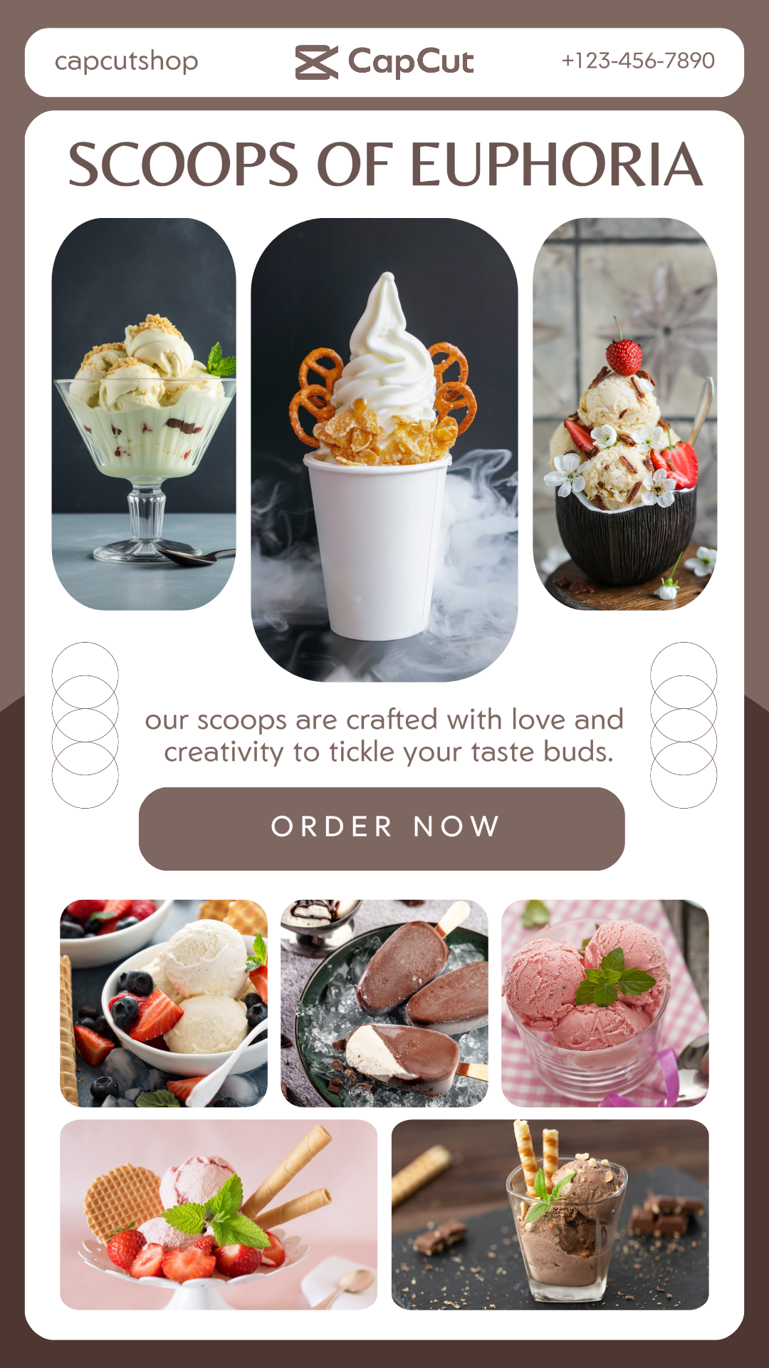 8 멀티 제품 이미지 음식 제품 디스플레이