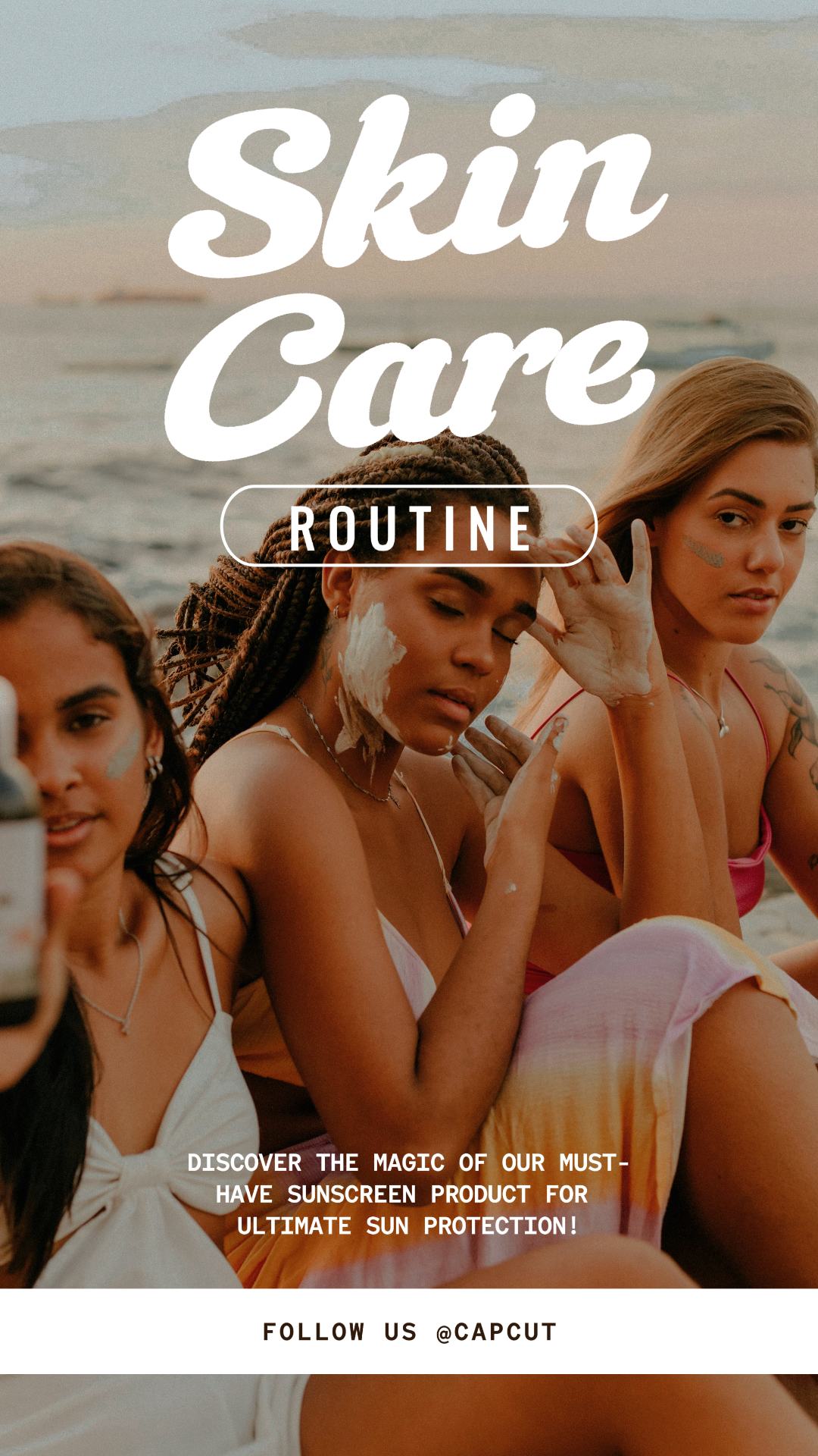 TikTok Thumbnail Beauté et Soins Routine de soins de la peau