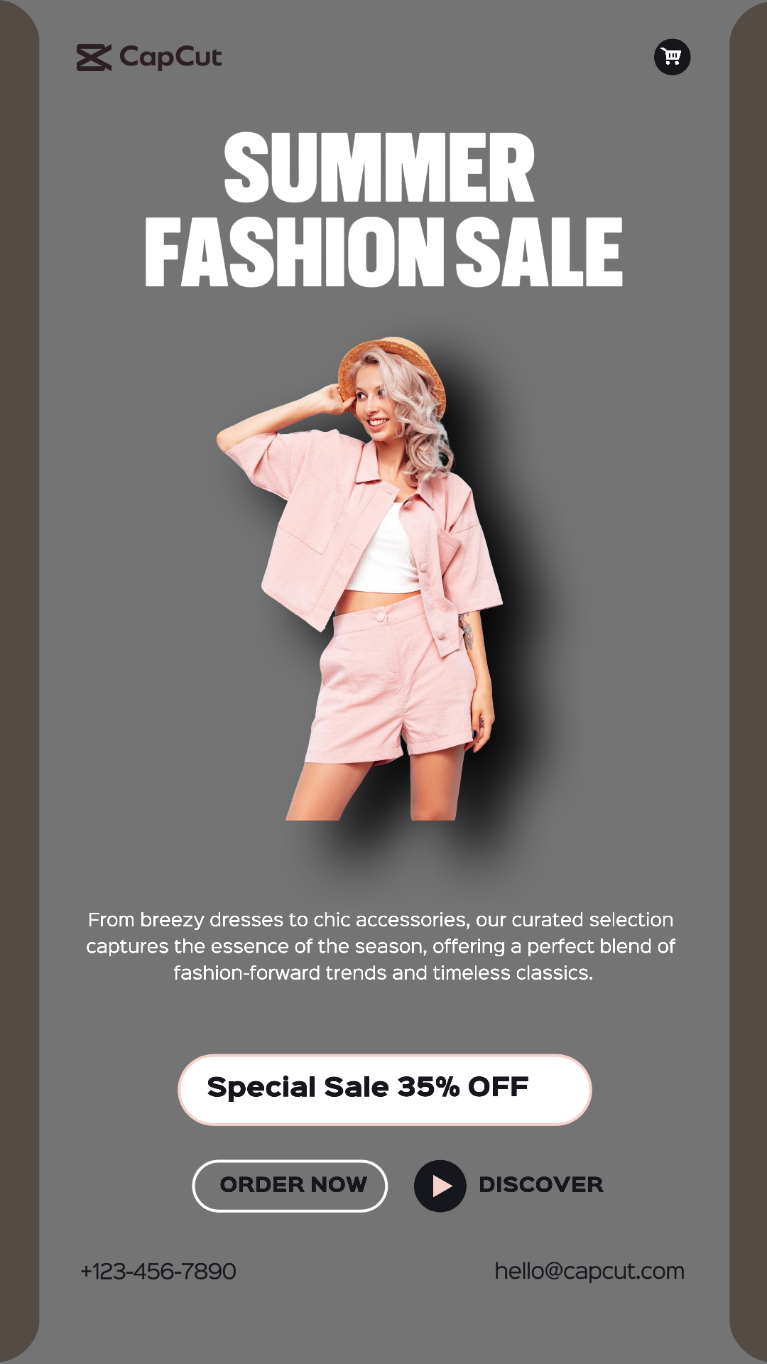 capcut template cover