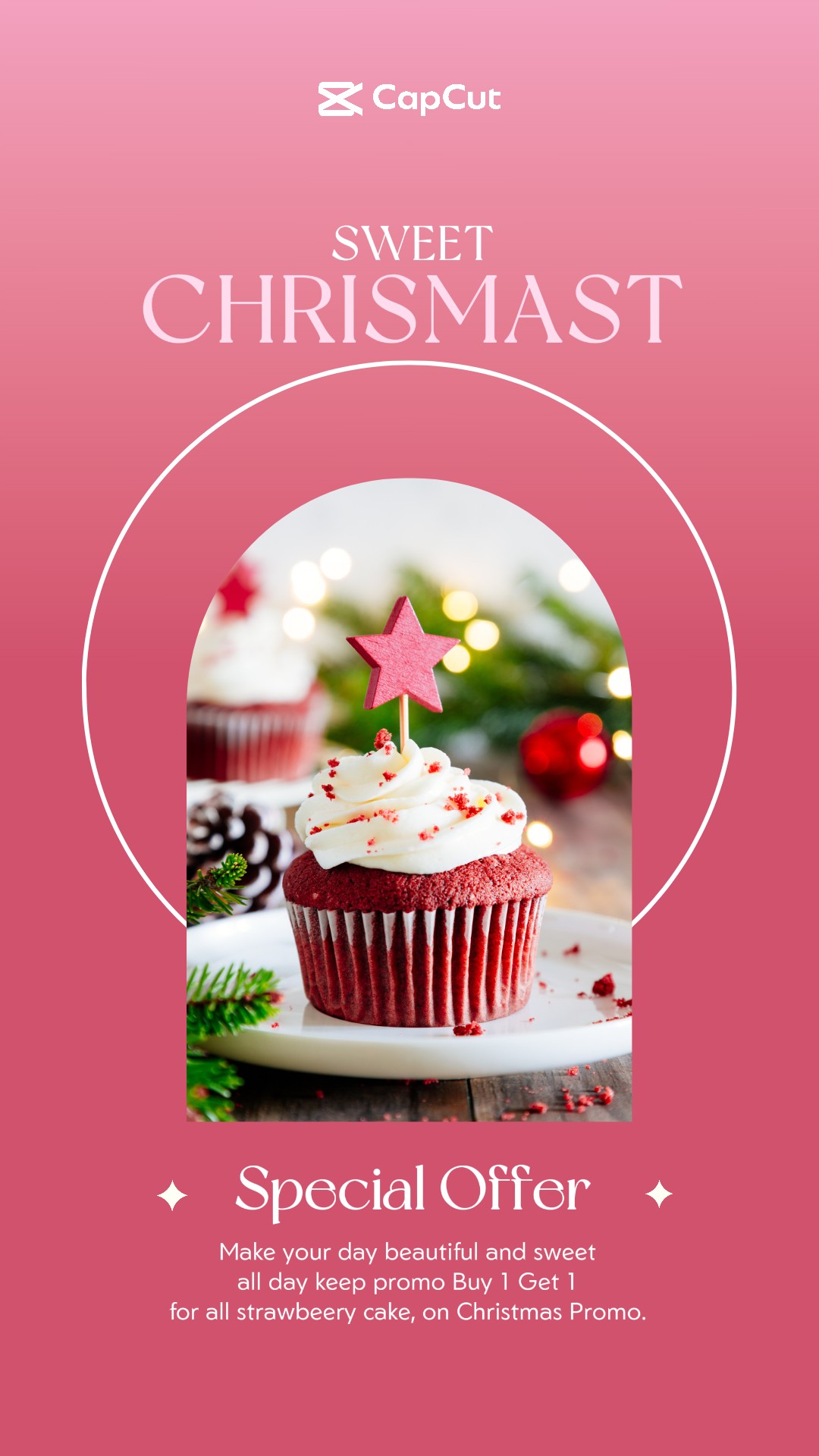 Süßer Kuchen Weihnachten Promo