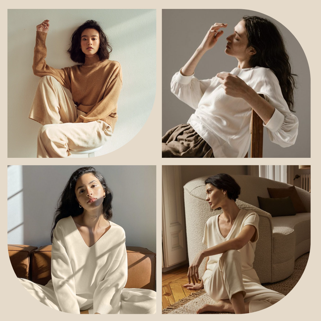 collage photo minimaliste post instagram