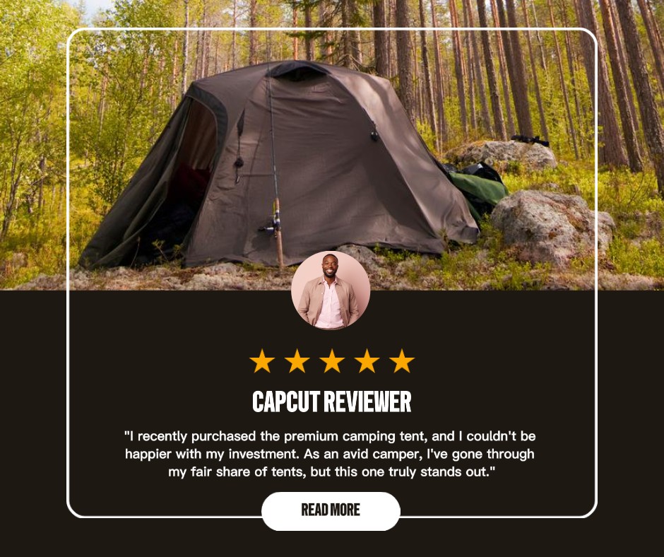 Outras Indústrias Camping Tent Facebook Post