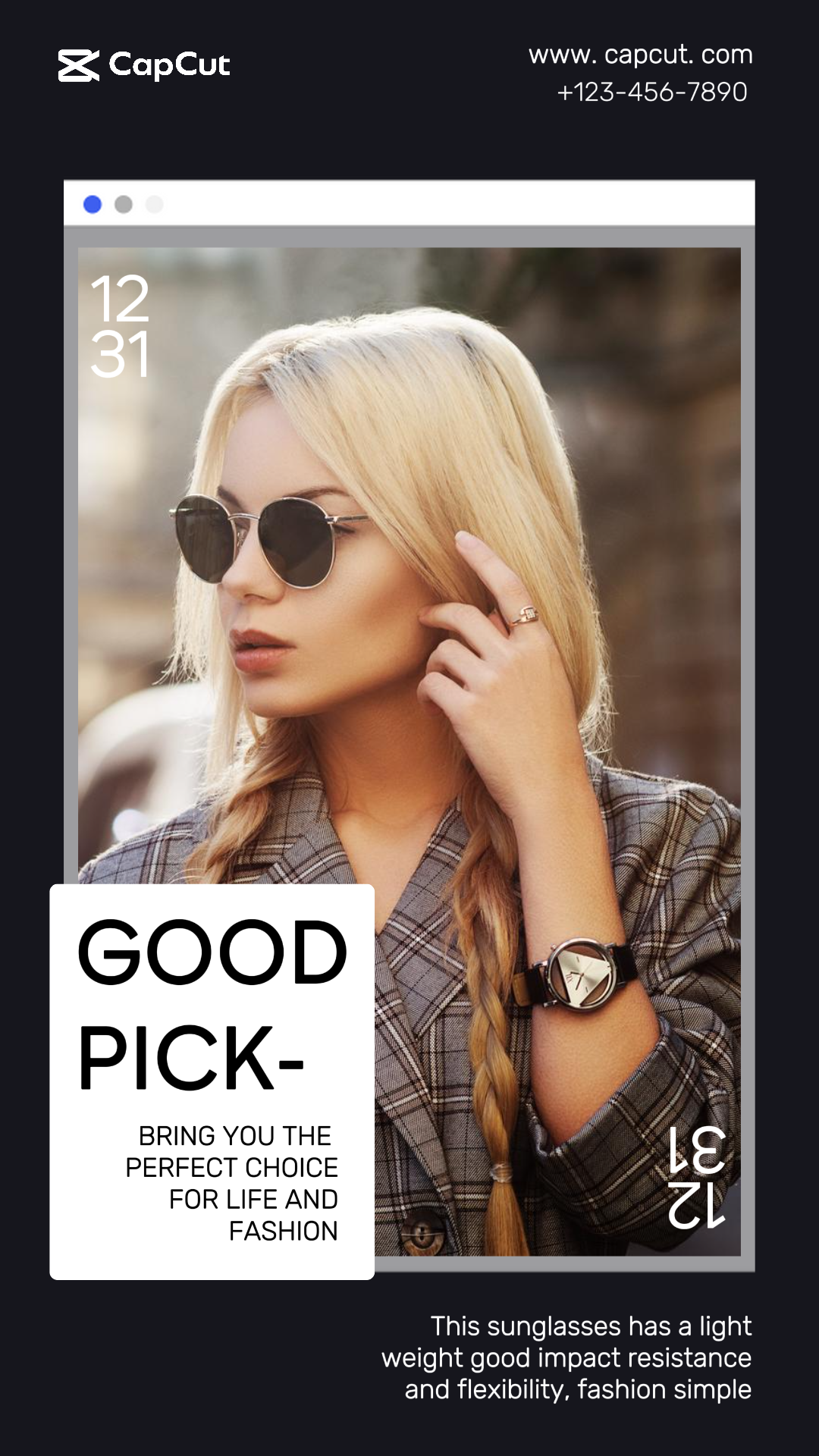 capcut template cover