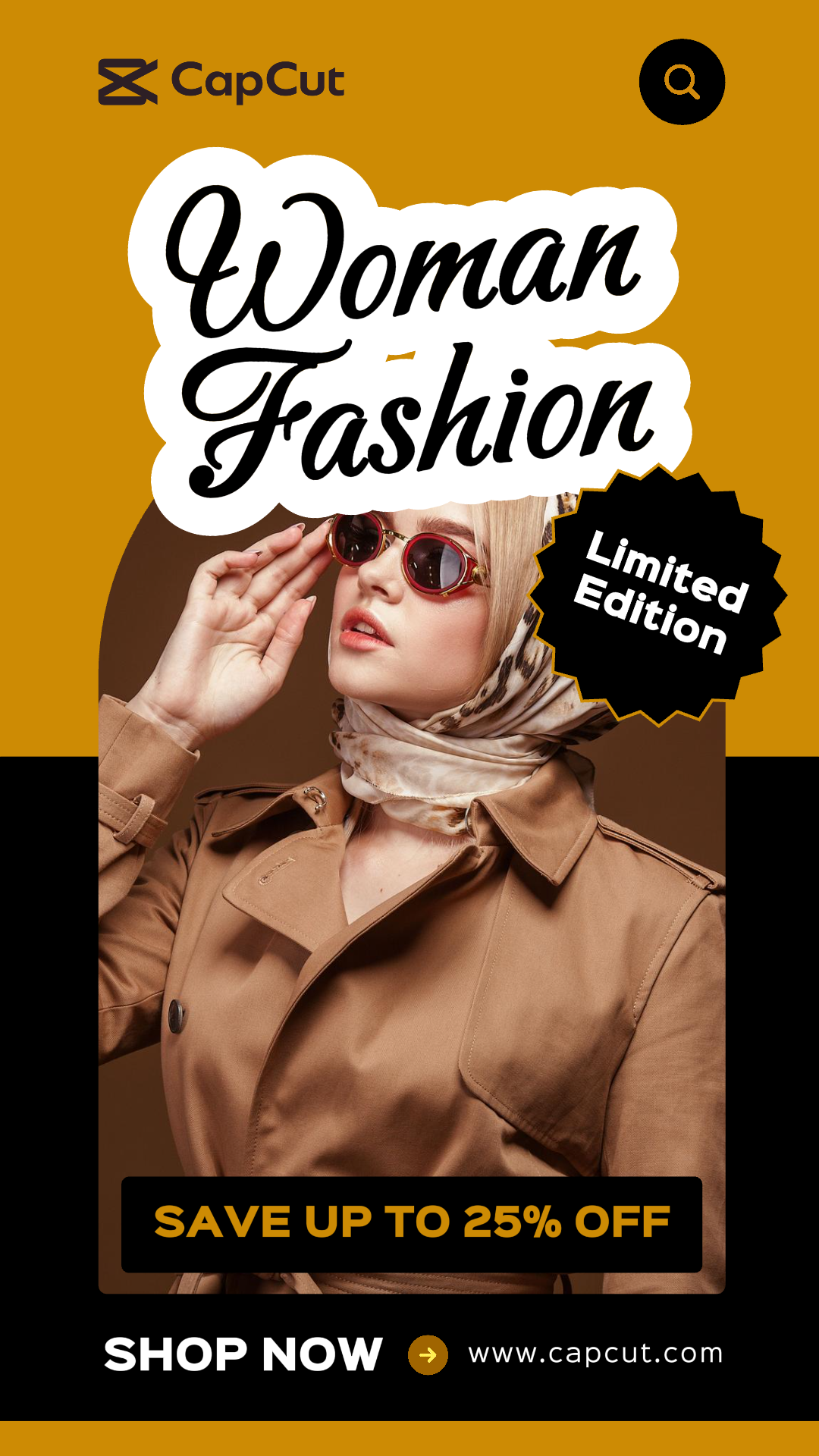 Woman Fashion Promotion Instagram Story