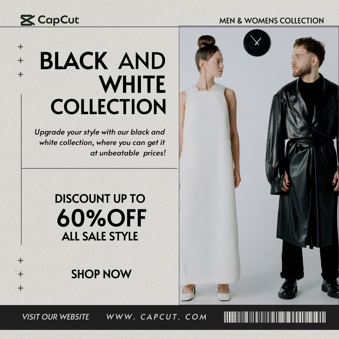 Pôster de marketing de roupas e sapatos Instagram Post Promoção / desconto para roupas de verão