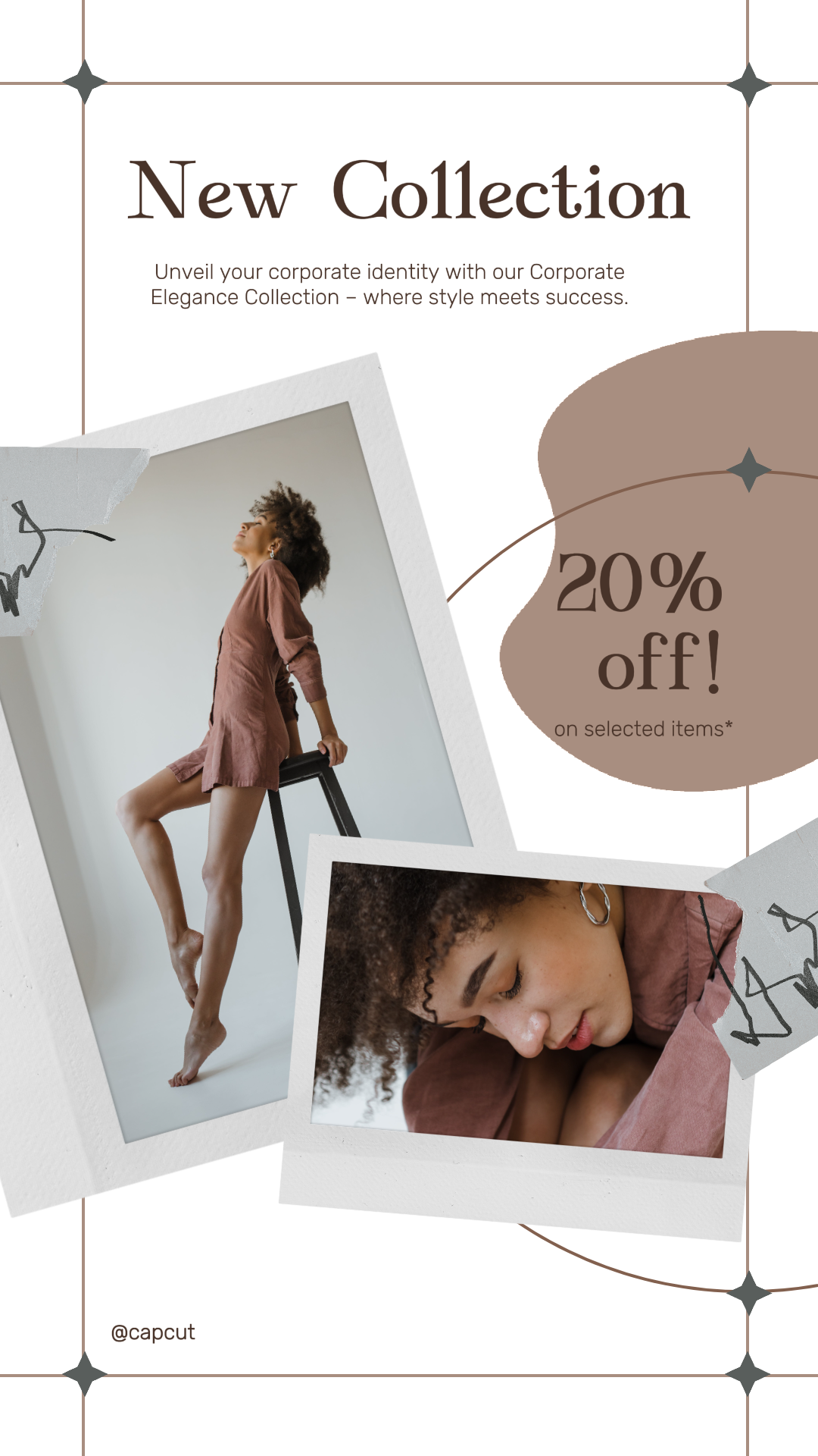 2 Item Exibição do produto Fashion Brand New Collectio