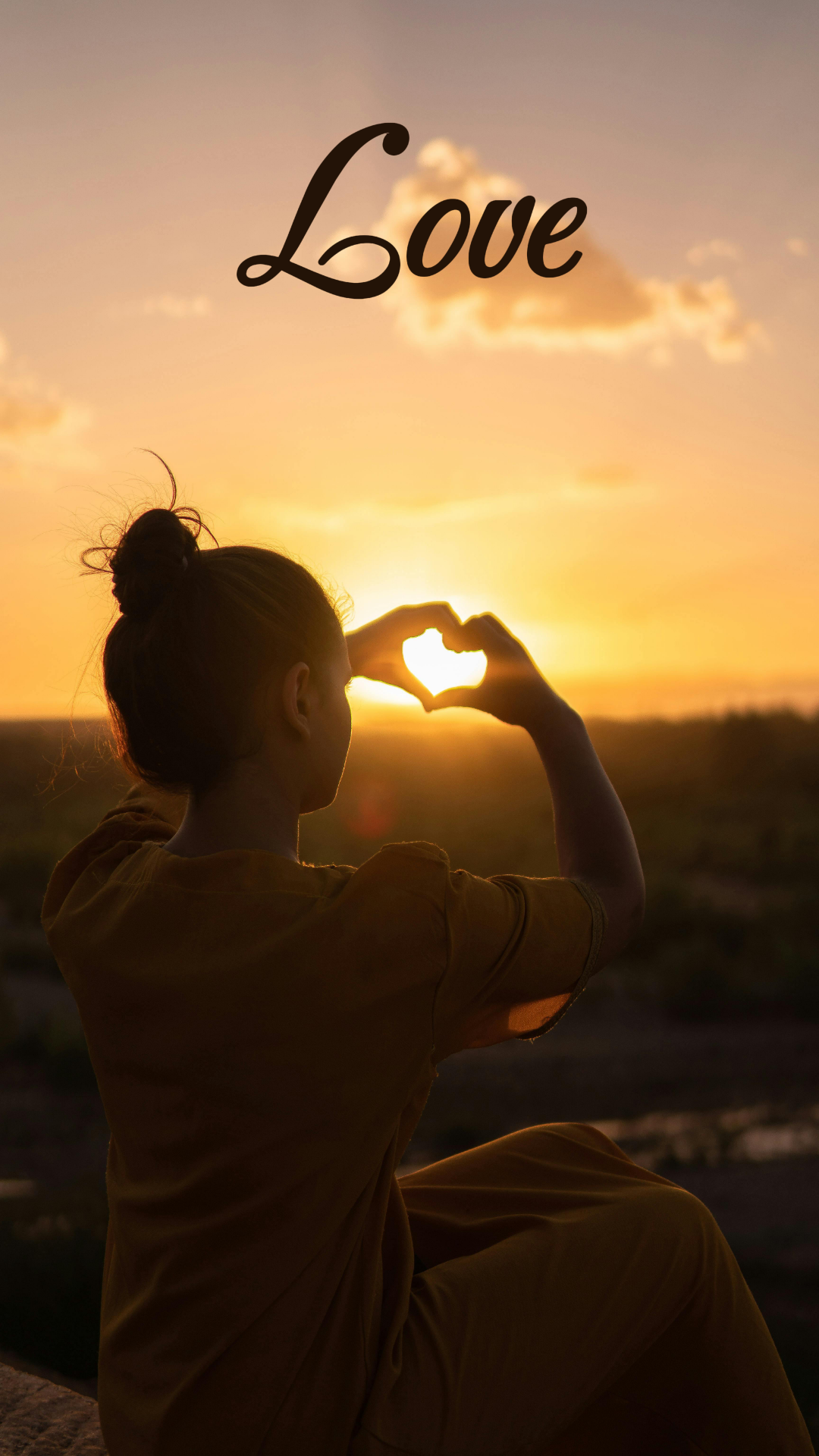 Papel de parede Poster criativo Amor Instagram História Minimalista