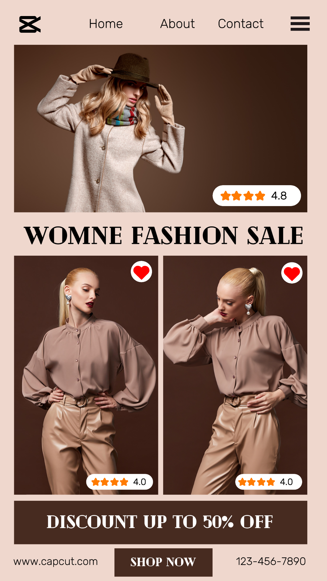 Women Fashion Sale Promotion Instagram Story