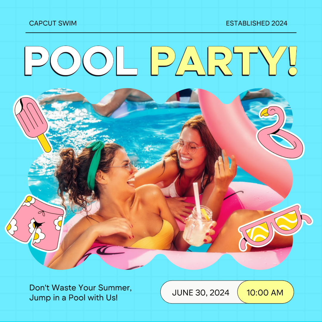  Sport und Match Schwimmbad Party Kreativ 