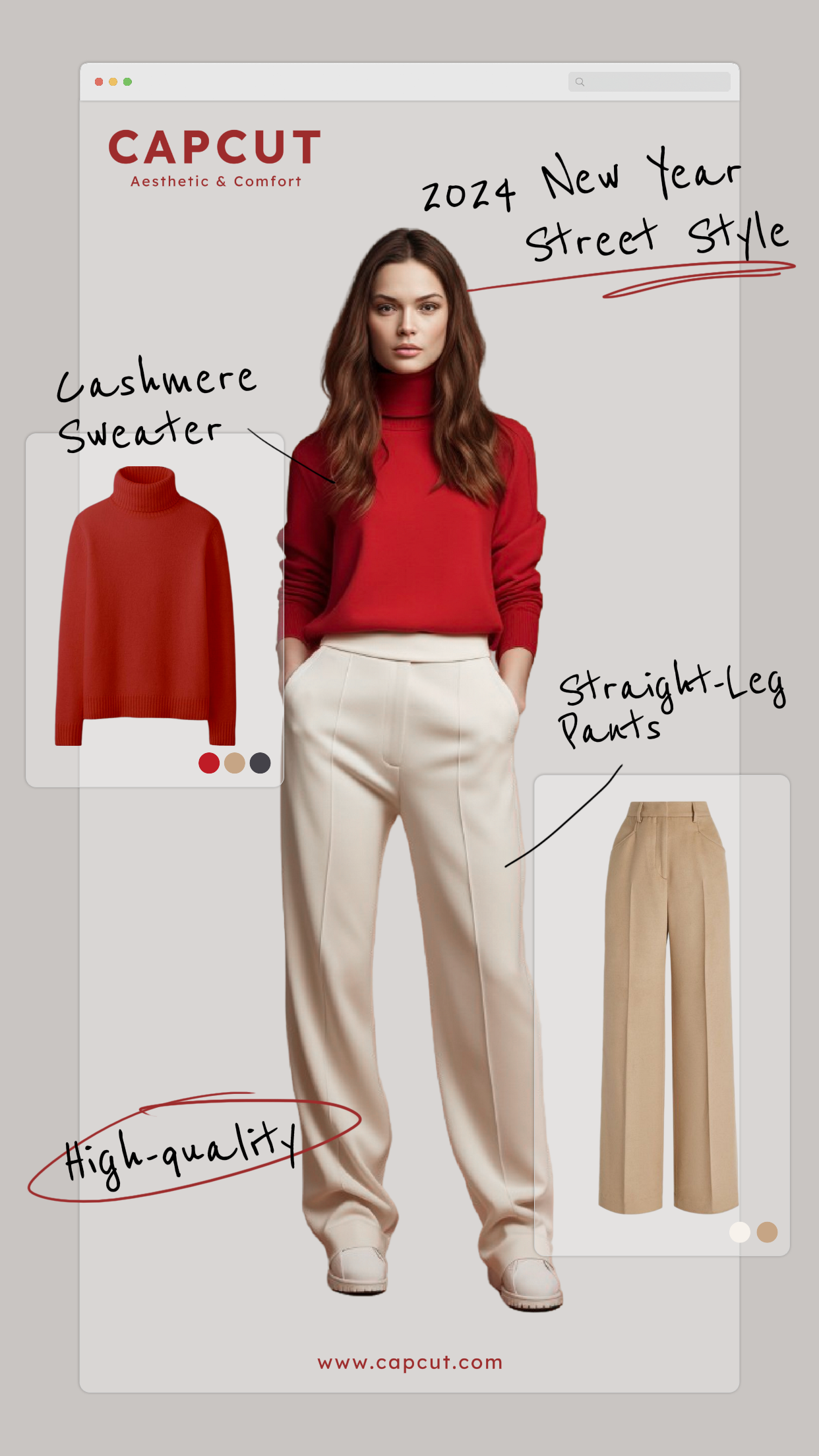 Pakaian & Sepatu Tahun Baru wanita sweater Gaya Jalanan Tampilan Produk