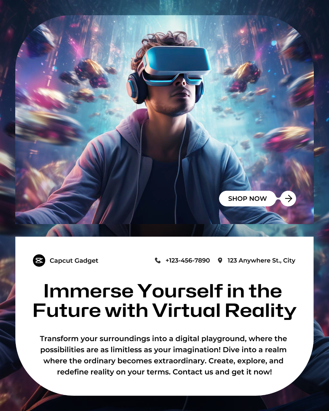 Electronics Virtual Reality Instagram Portrait