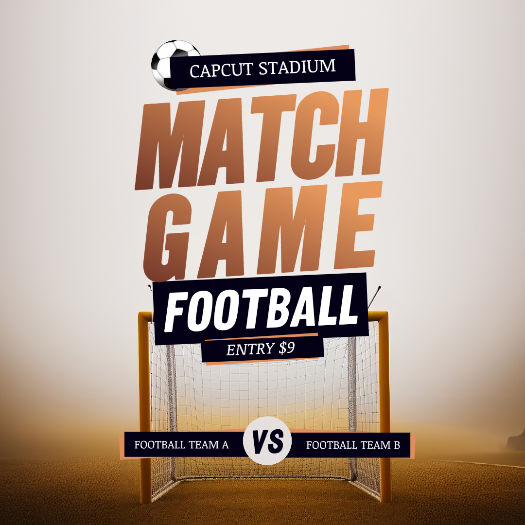 Partido de Fútbol - Publicación de Instagram del partido