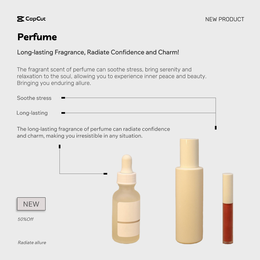 Personal care Parfum Tampilan Minimalis