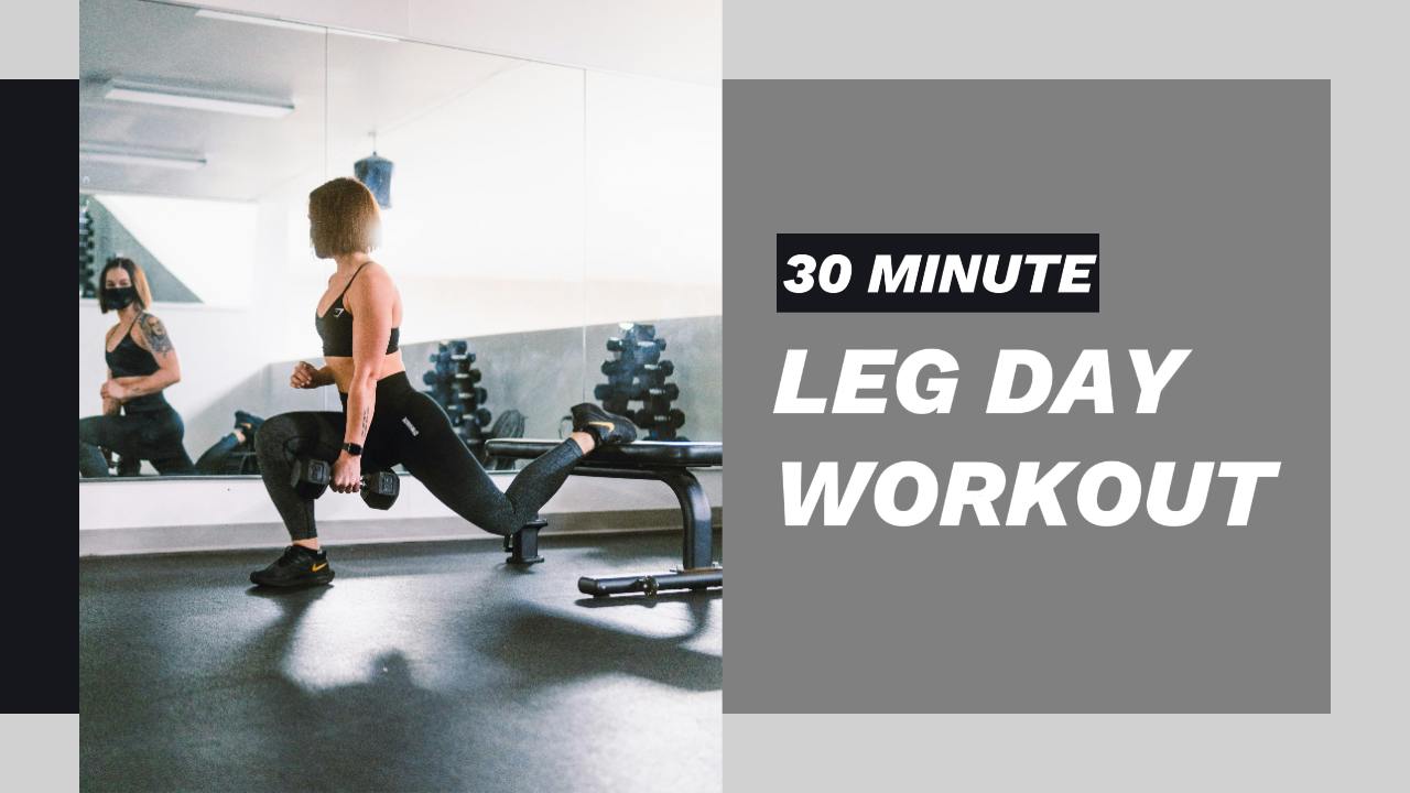 Youtube Thumbnail - Sport Leg Day Workout
