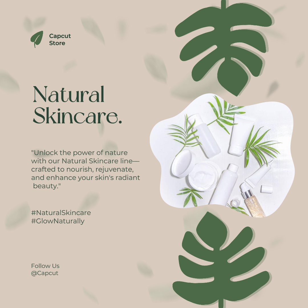 Plantilla De Instagram De Belleza Para El Cuidado De La Piel