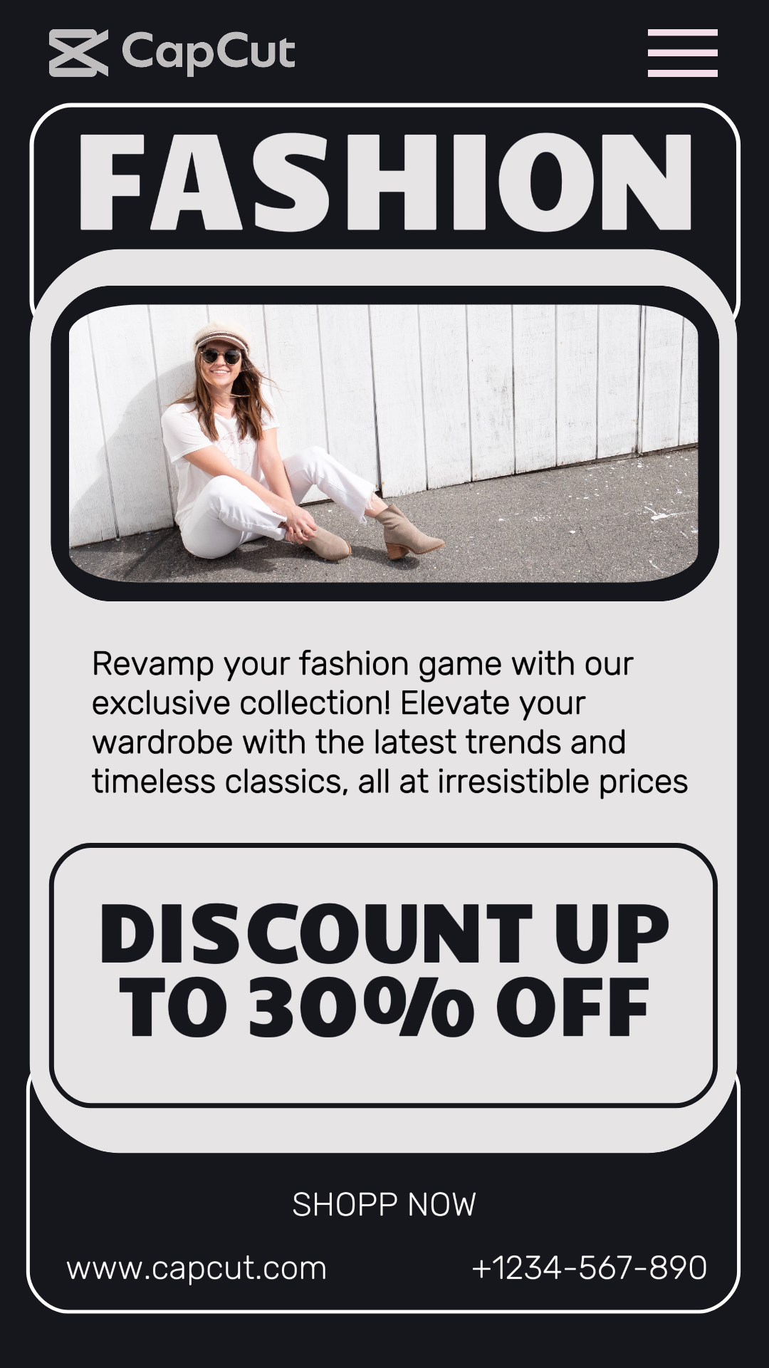 capcut template cover