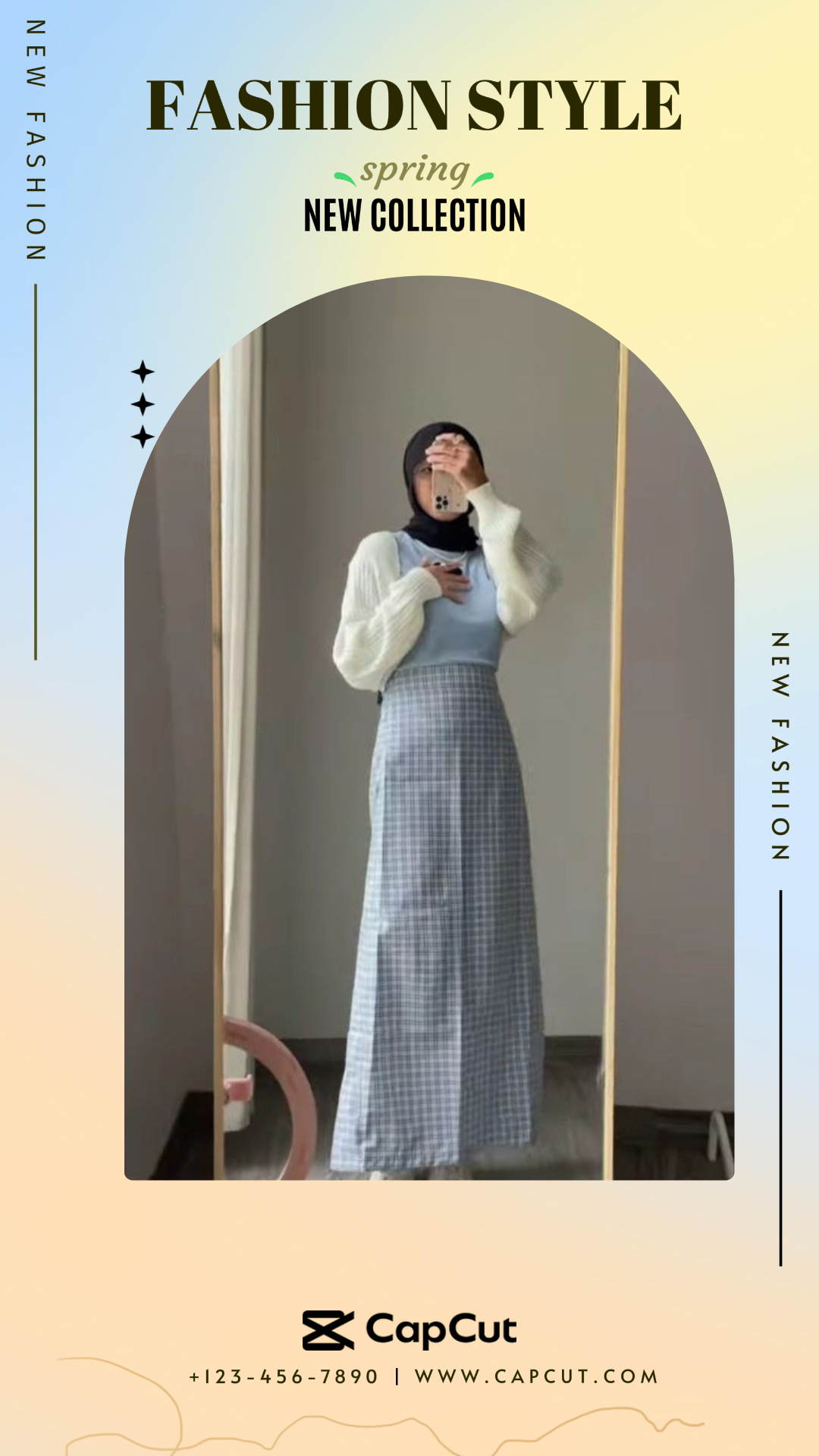 Nouveau style de mode Instastory