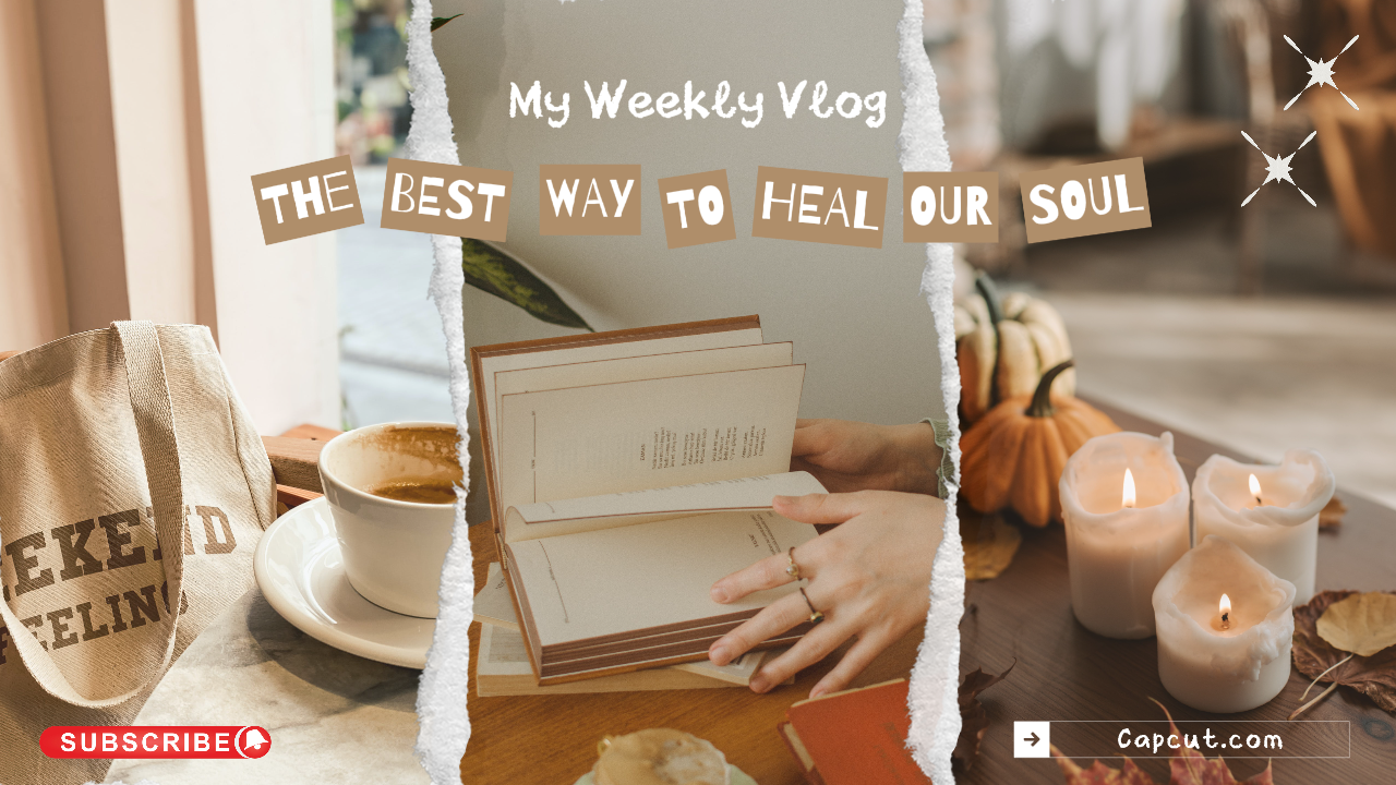 Youtube Thumbnail Vlog - Vlog Mingguan Estetik