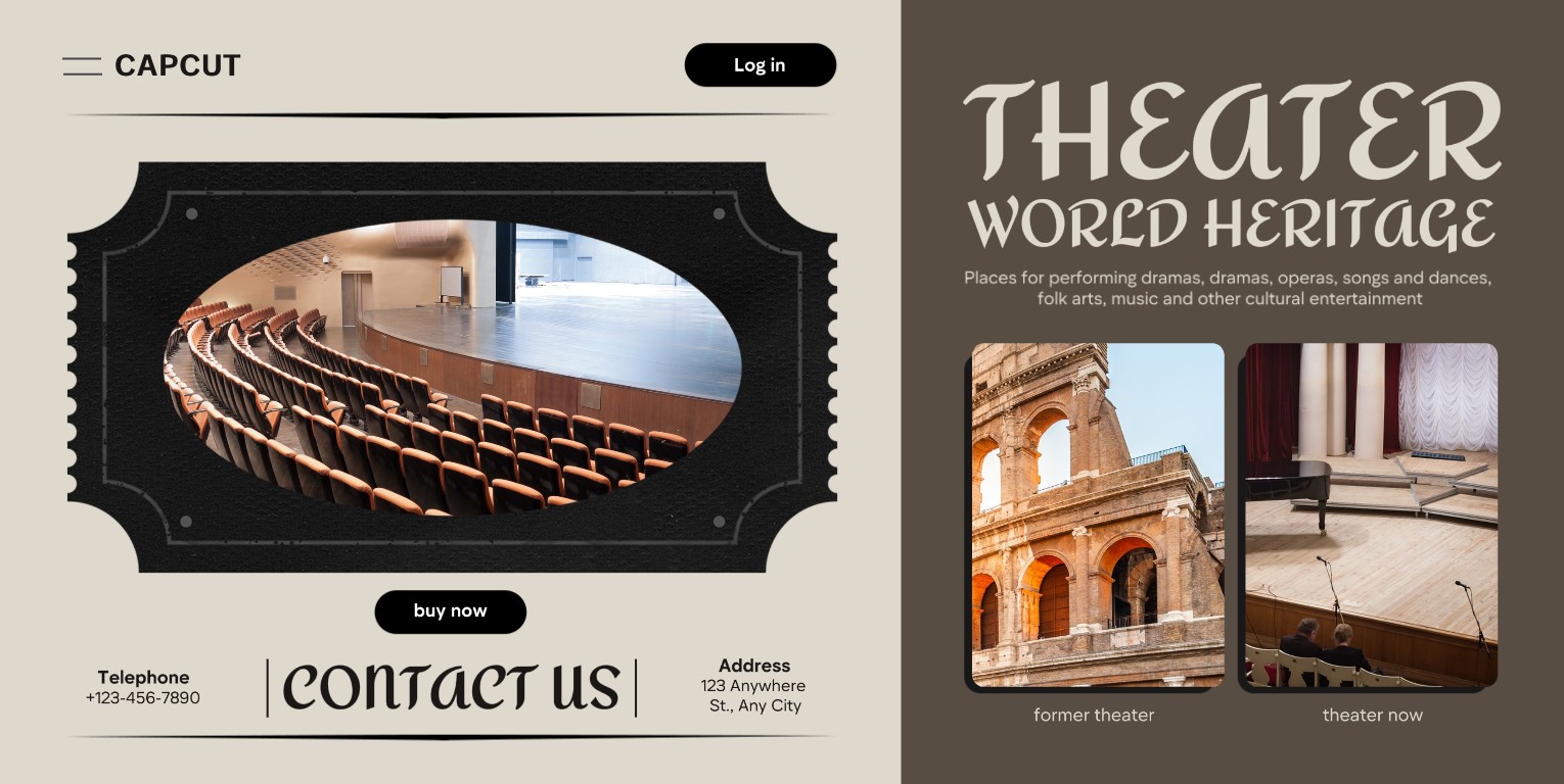 Retro Branding Teater Hiburan