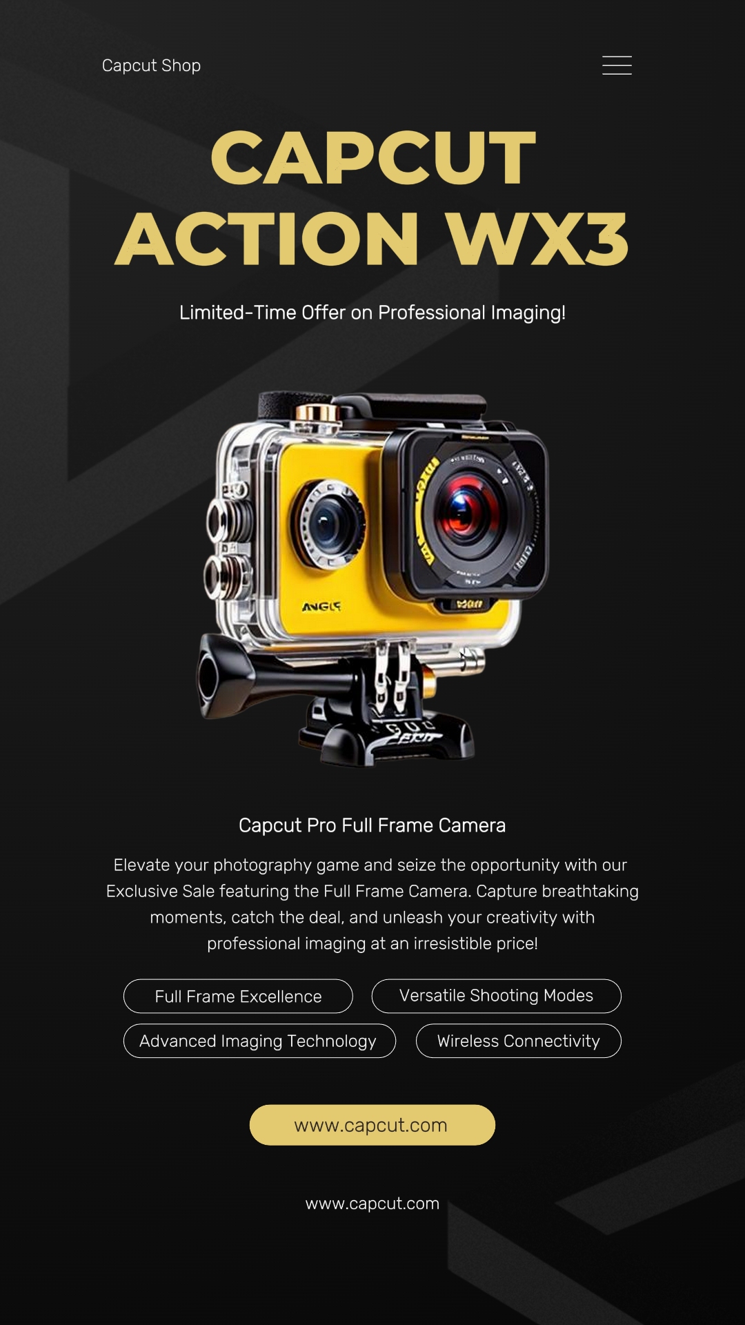 Electronic Action Camera Promotion