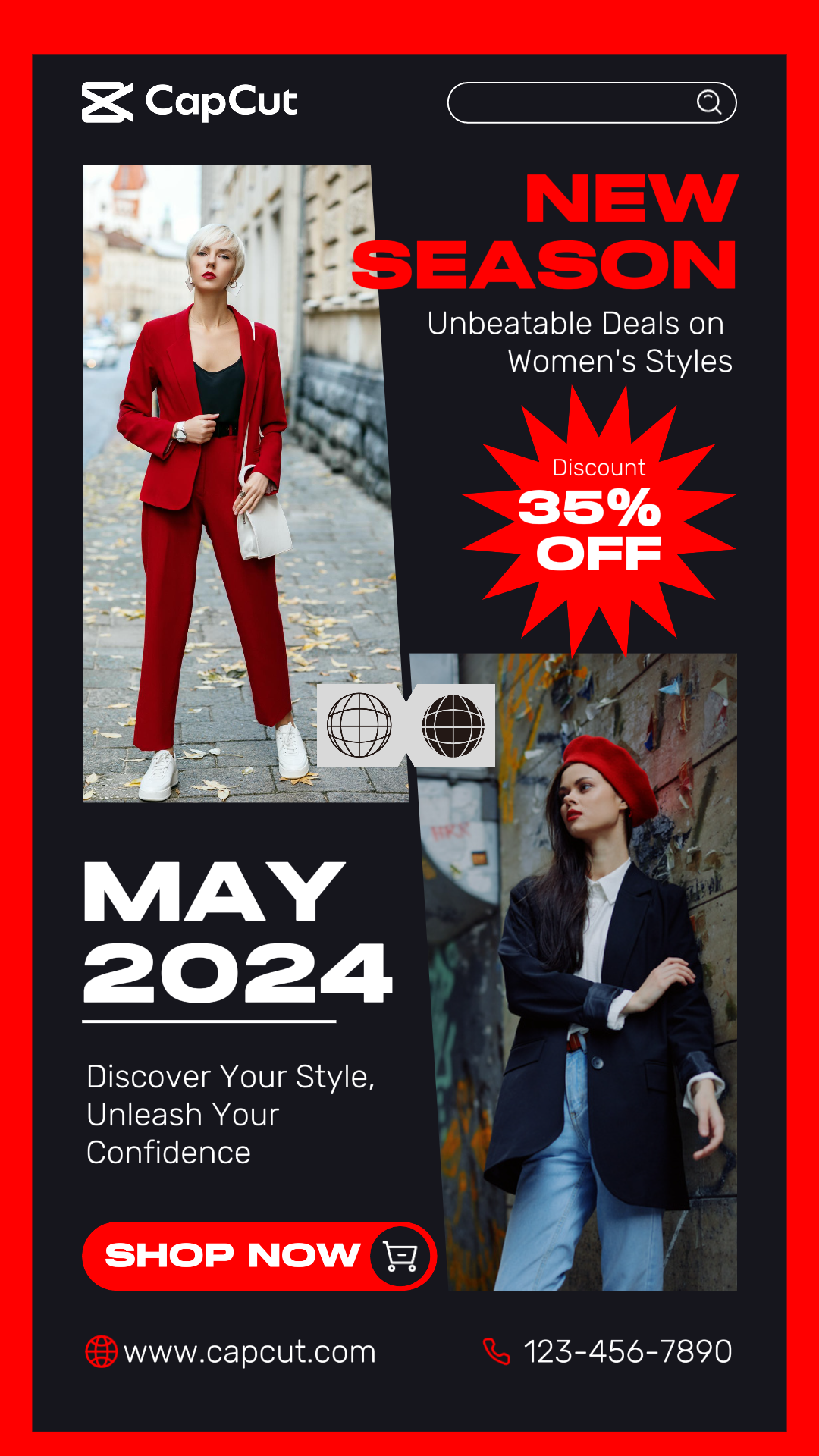 capcut template cover