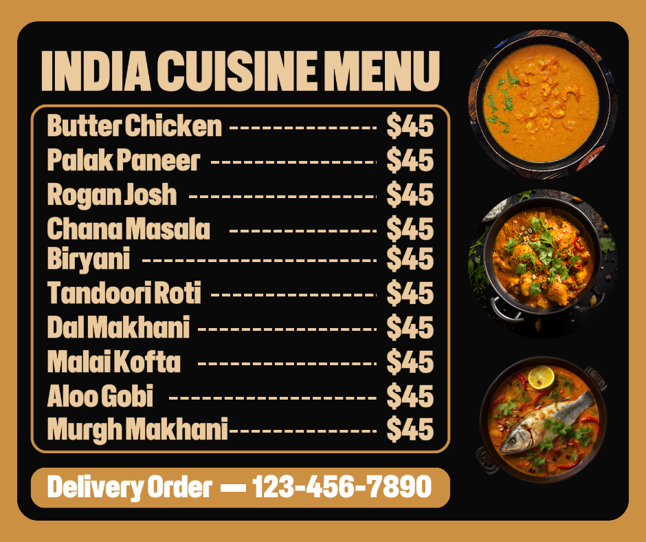 Essen Indien Küche Menü Facebook