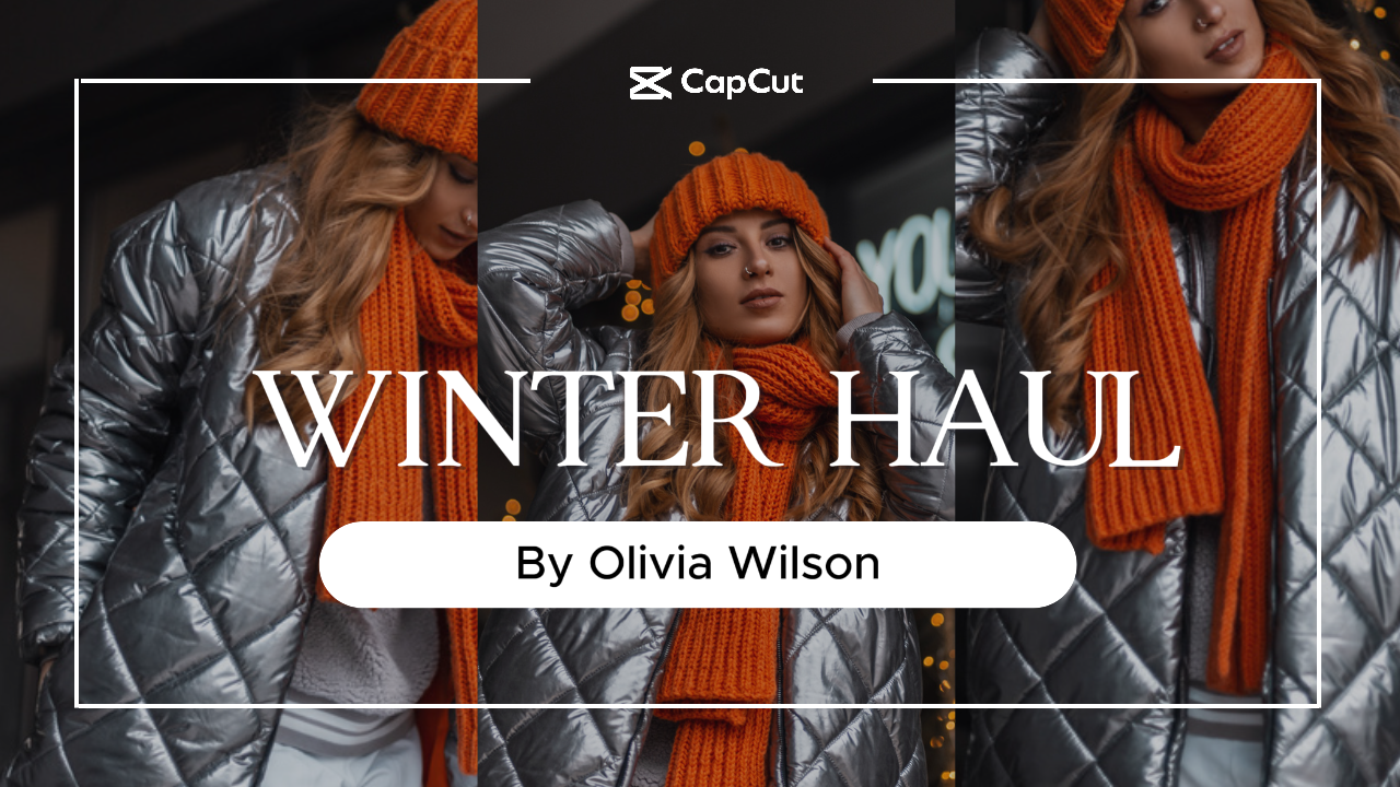 Fashion Winter Haul Outfit Youtube Thumbnail