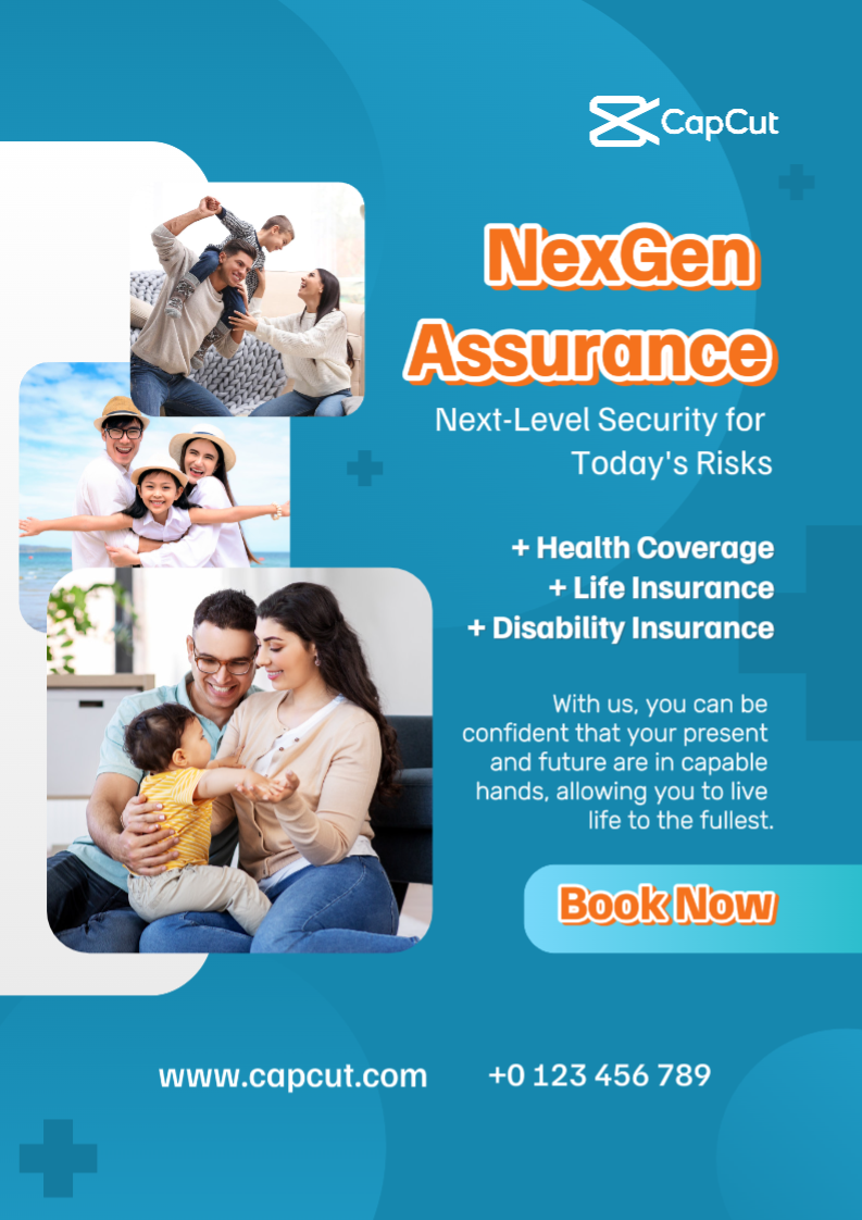 Financial & Insurance Assurance For Family Business Promotion Flyer