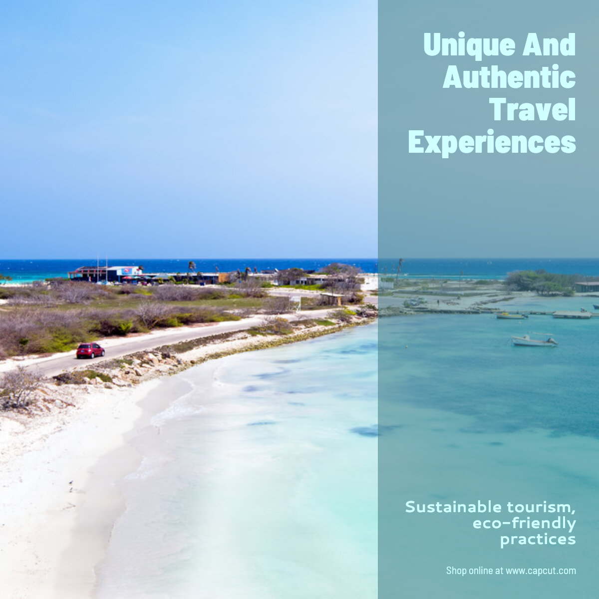 Exibição de efeitos para a indústria de viagens