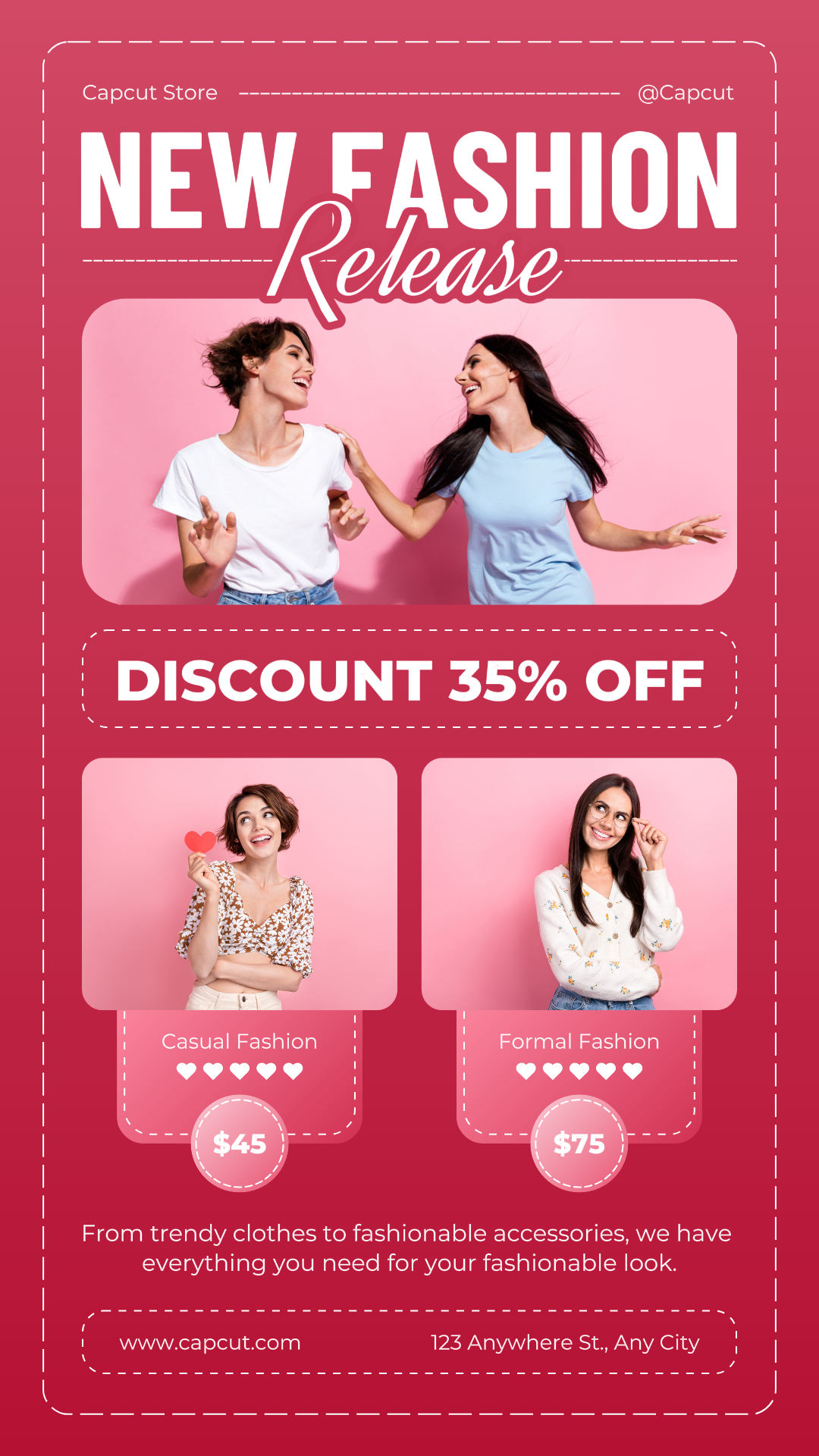 Fashion Release TikTok Tone on Tone Style Pink