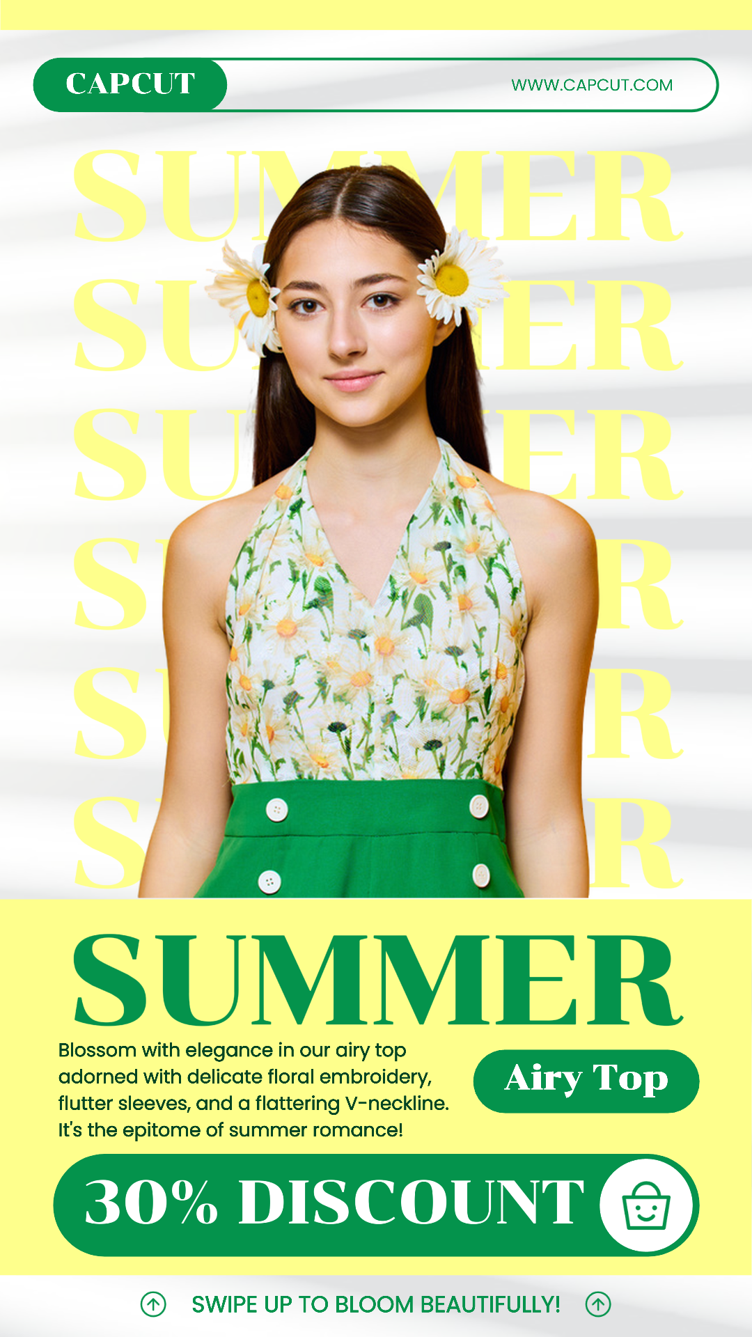 Ropa Moda Verano Top Venta Cartel De Marketing Historia De Instagram