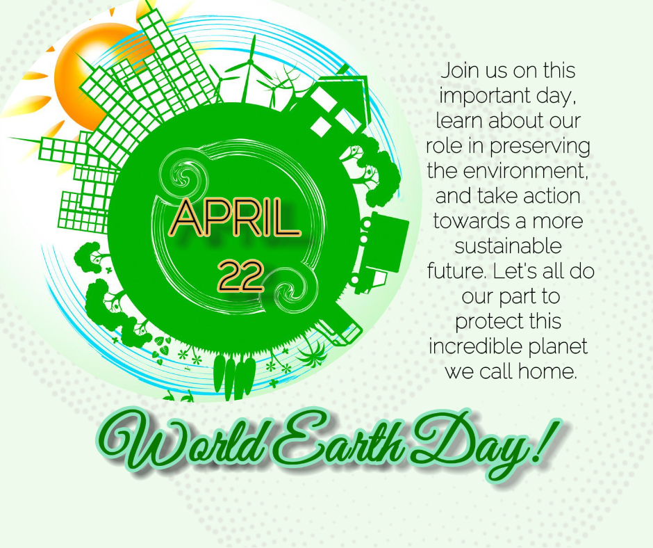 World Earth Day - Creative Poster Facebook post - World Earth's Day!